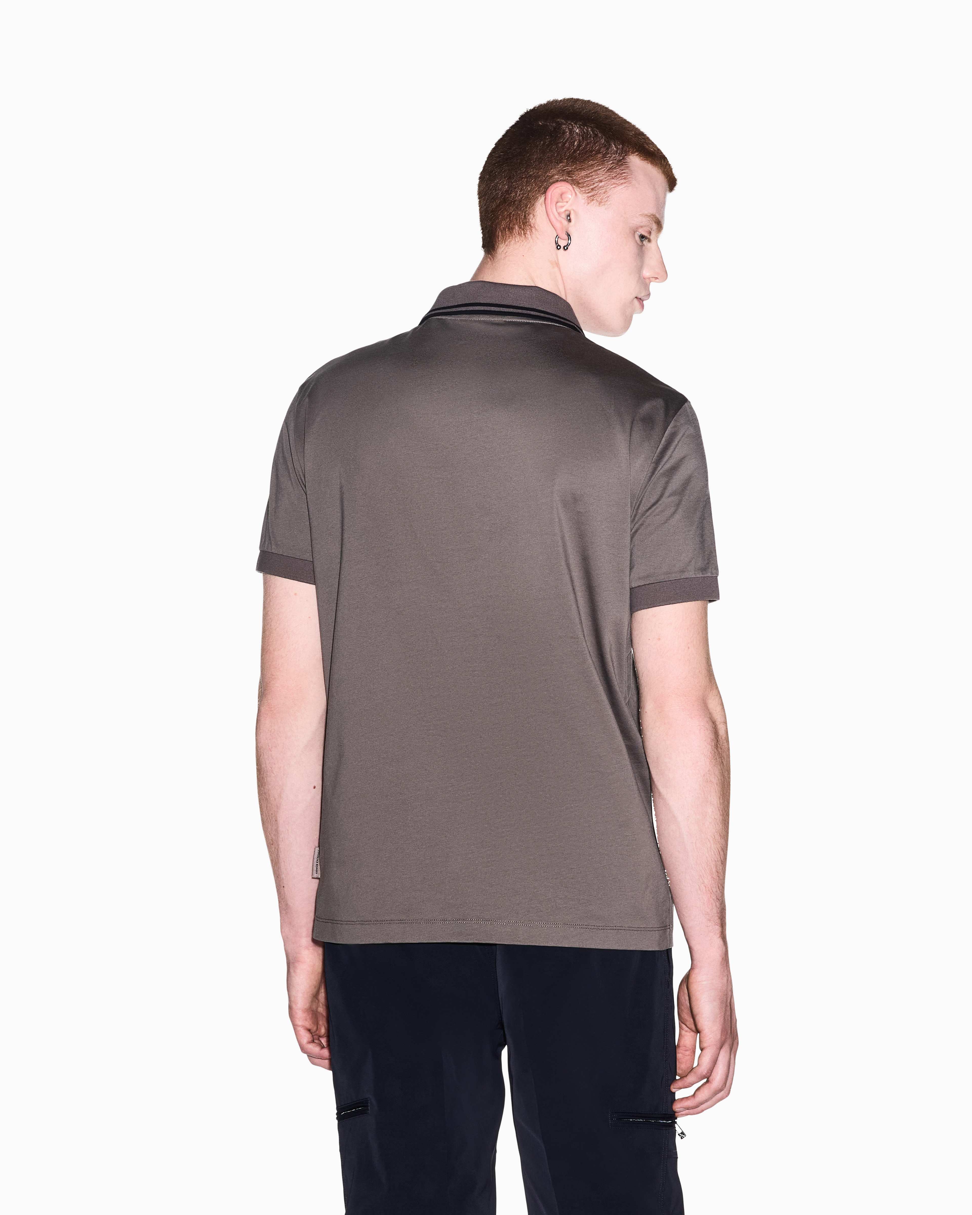 Men's Grey D01 Polo Shirt