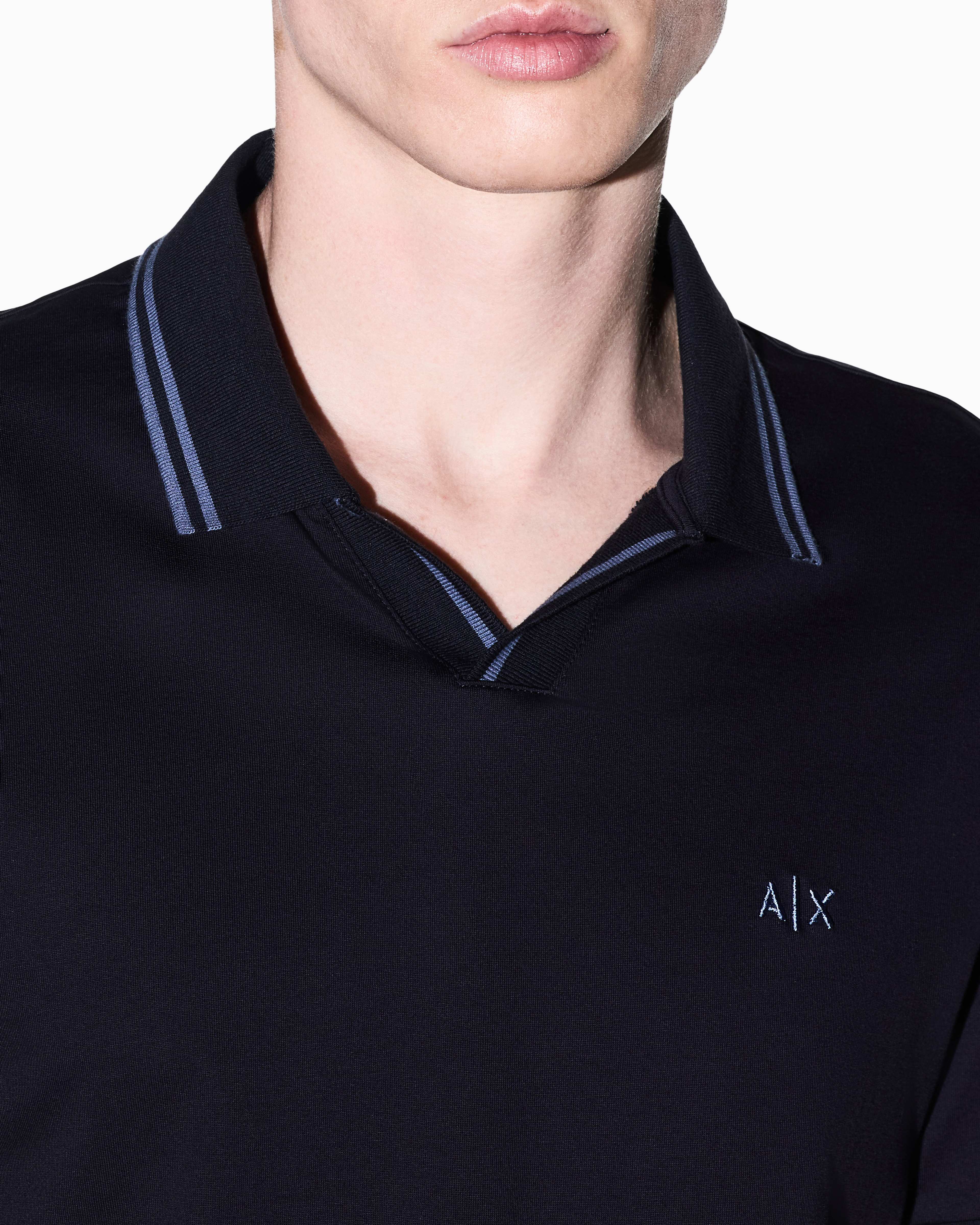 Men's Blue D01 Polo Shirt