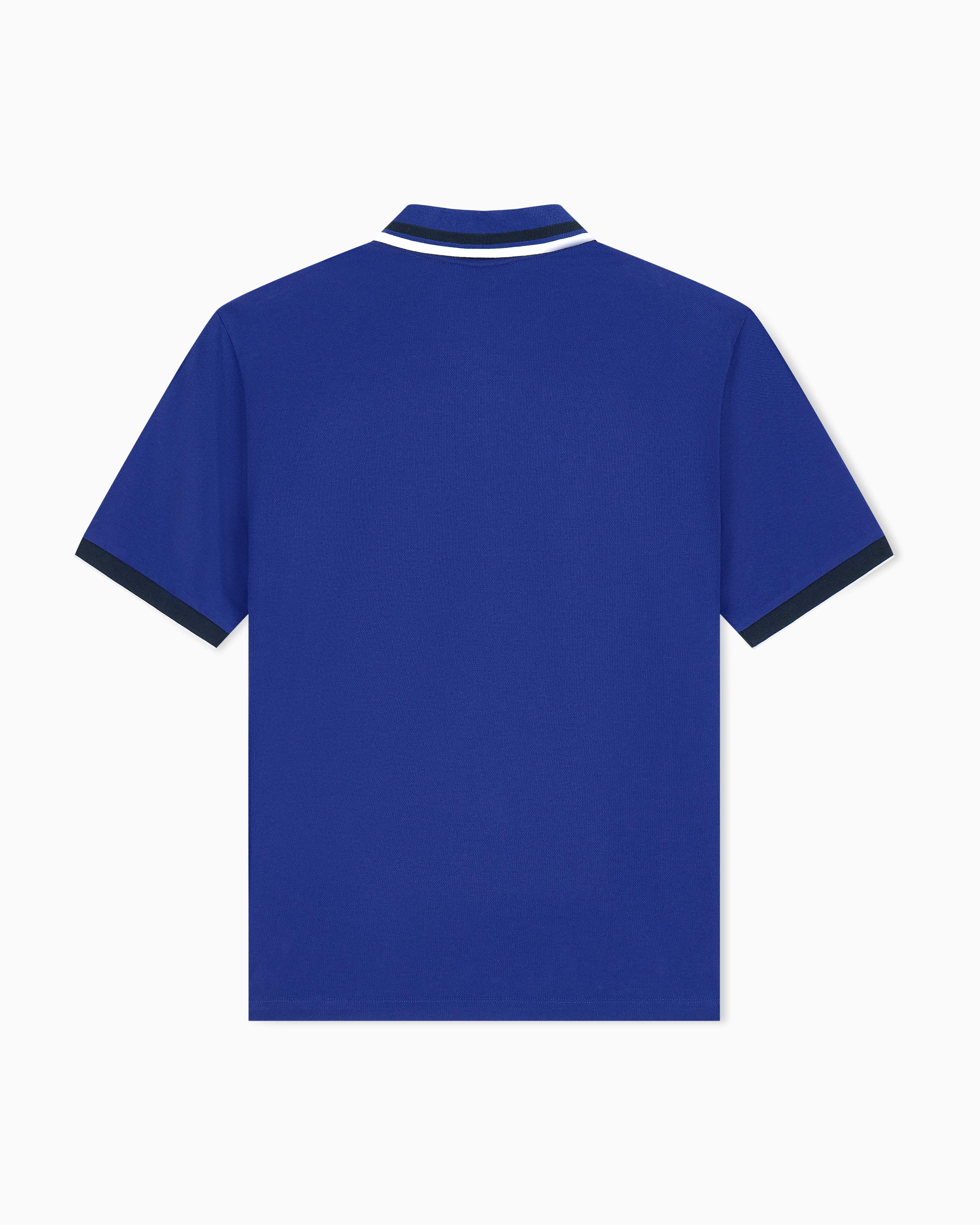 Men's Blue Armani Classics Polo Shirt