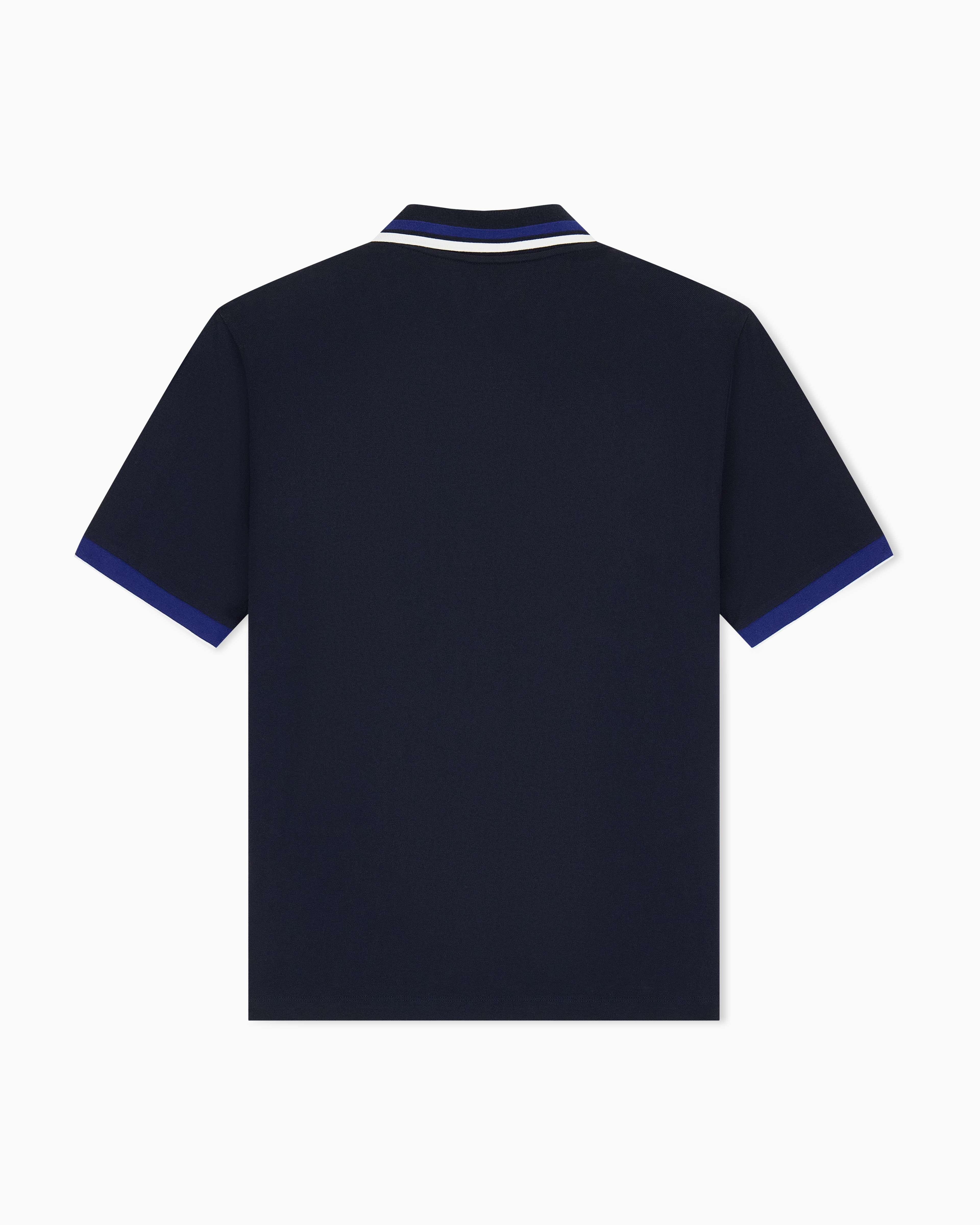 Men's Blue Armani Classics Polo Shirt