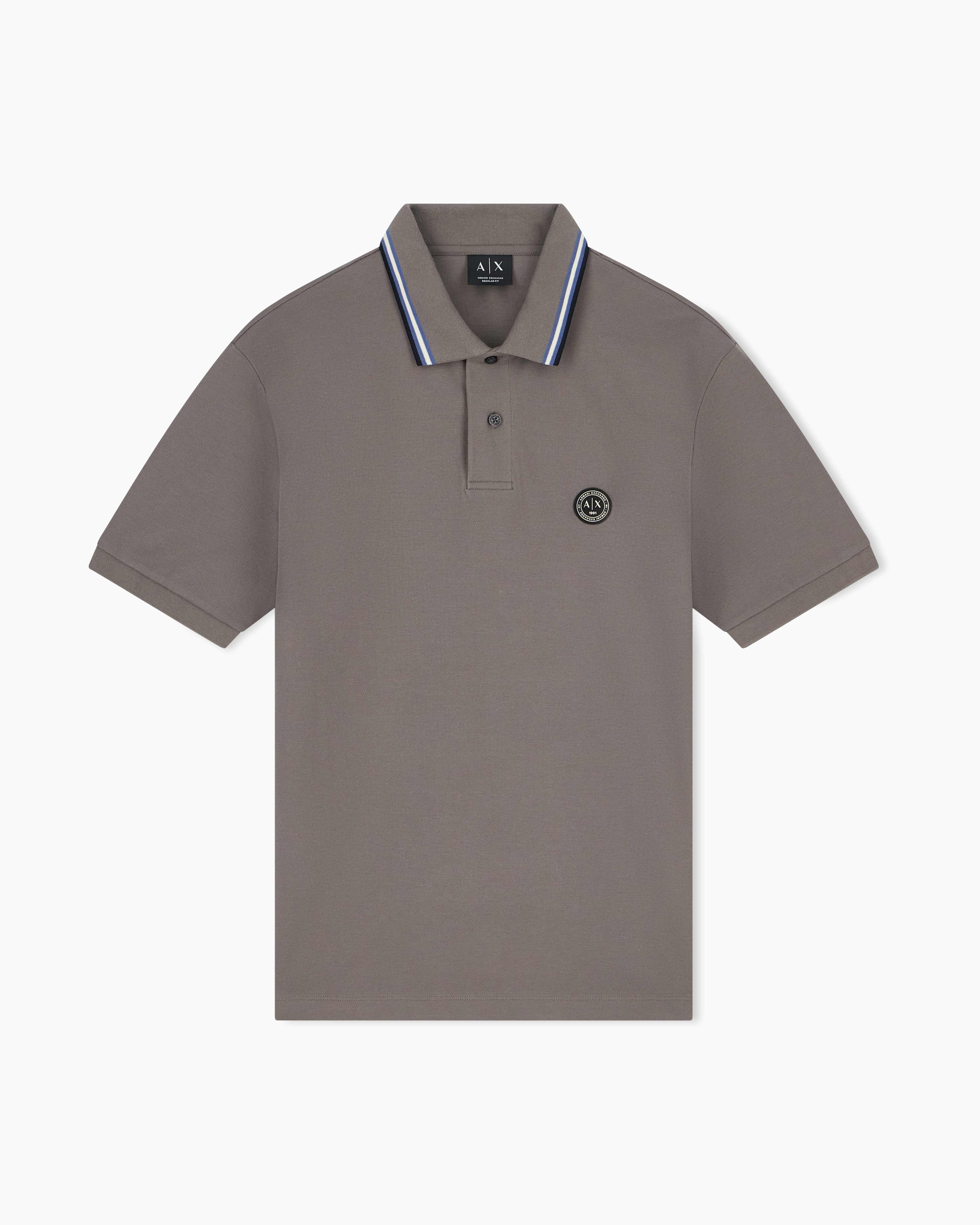 Men's Grey D01 Polo Shirt