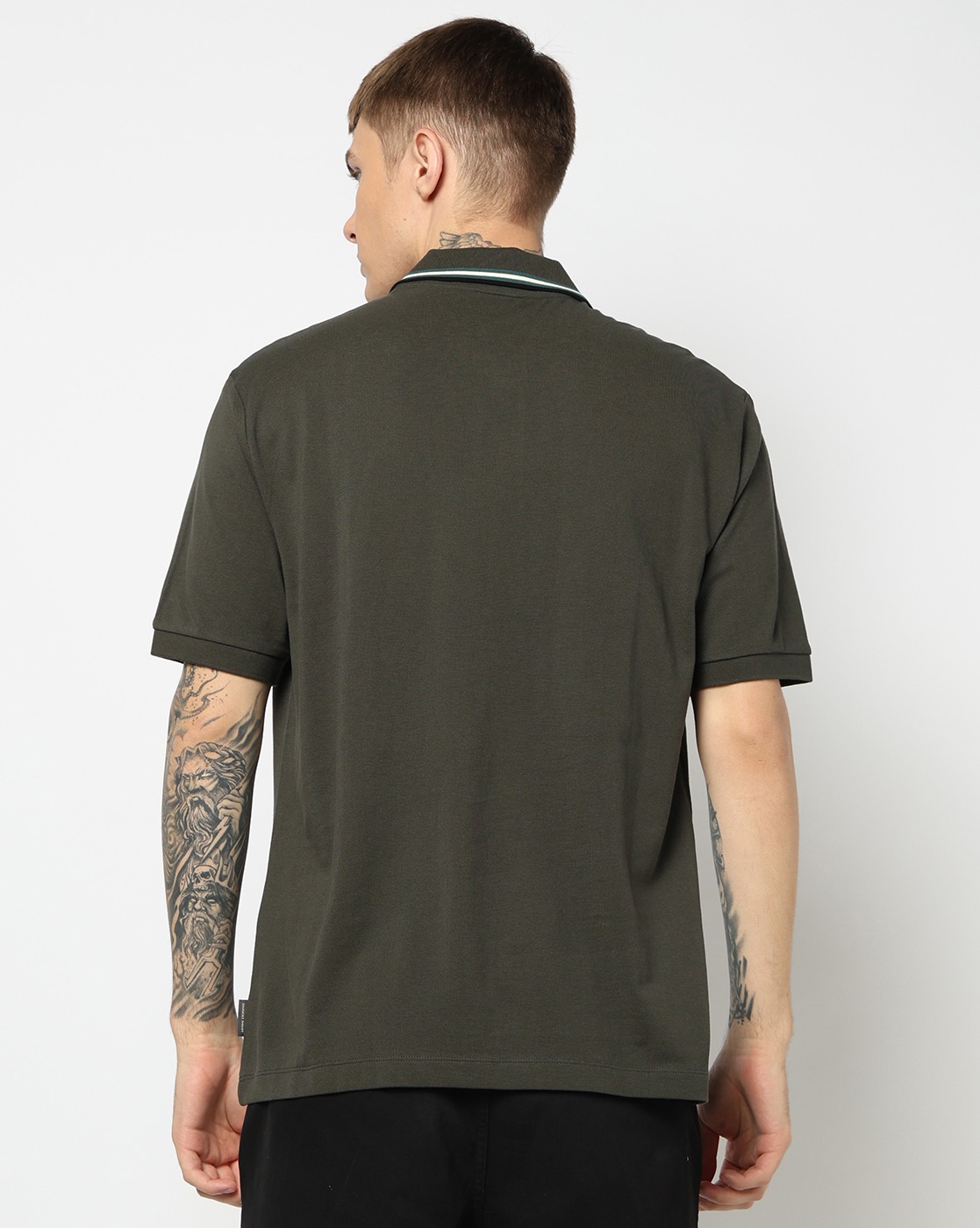 Men's Grey D01 Polo Shirt
