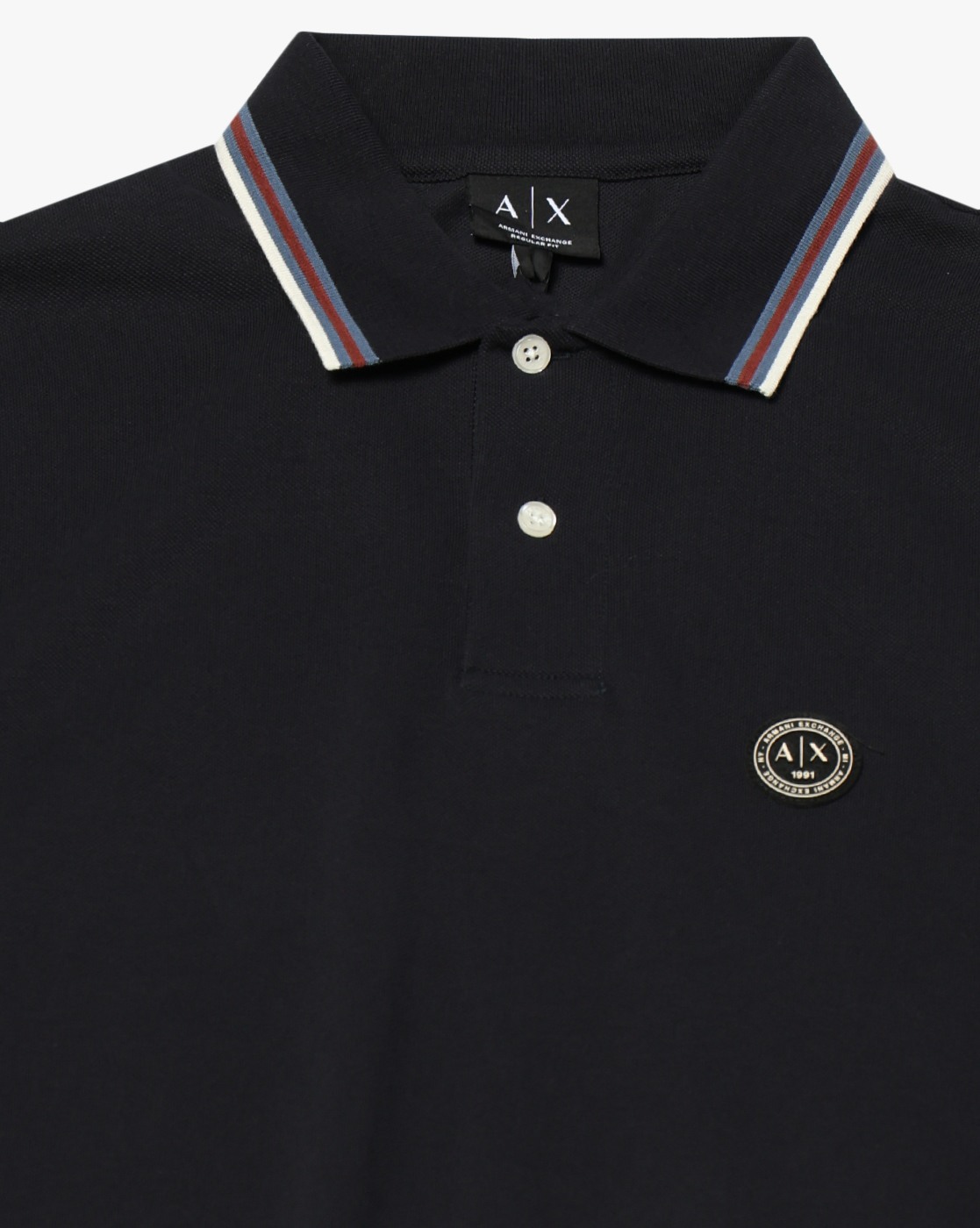 Men's Blue Armani Classics Polo Shirt