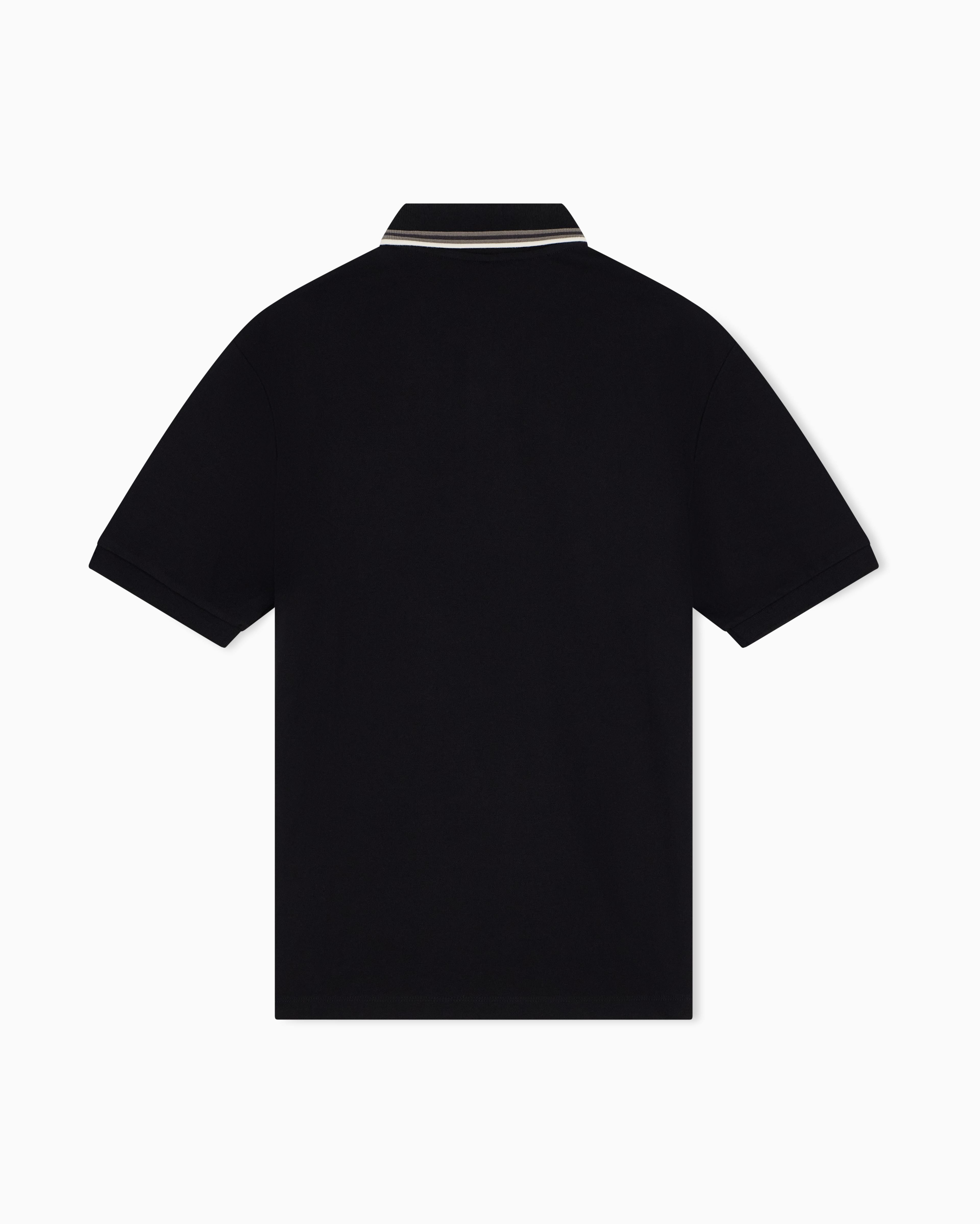 Men's Black D01 Polo Shirt