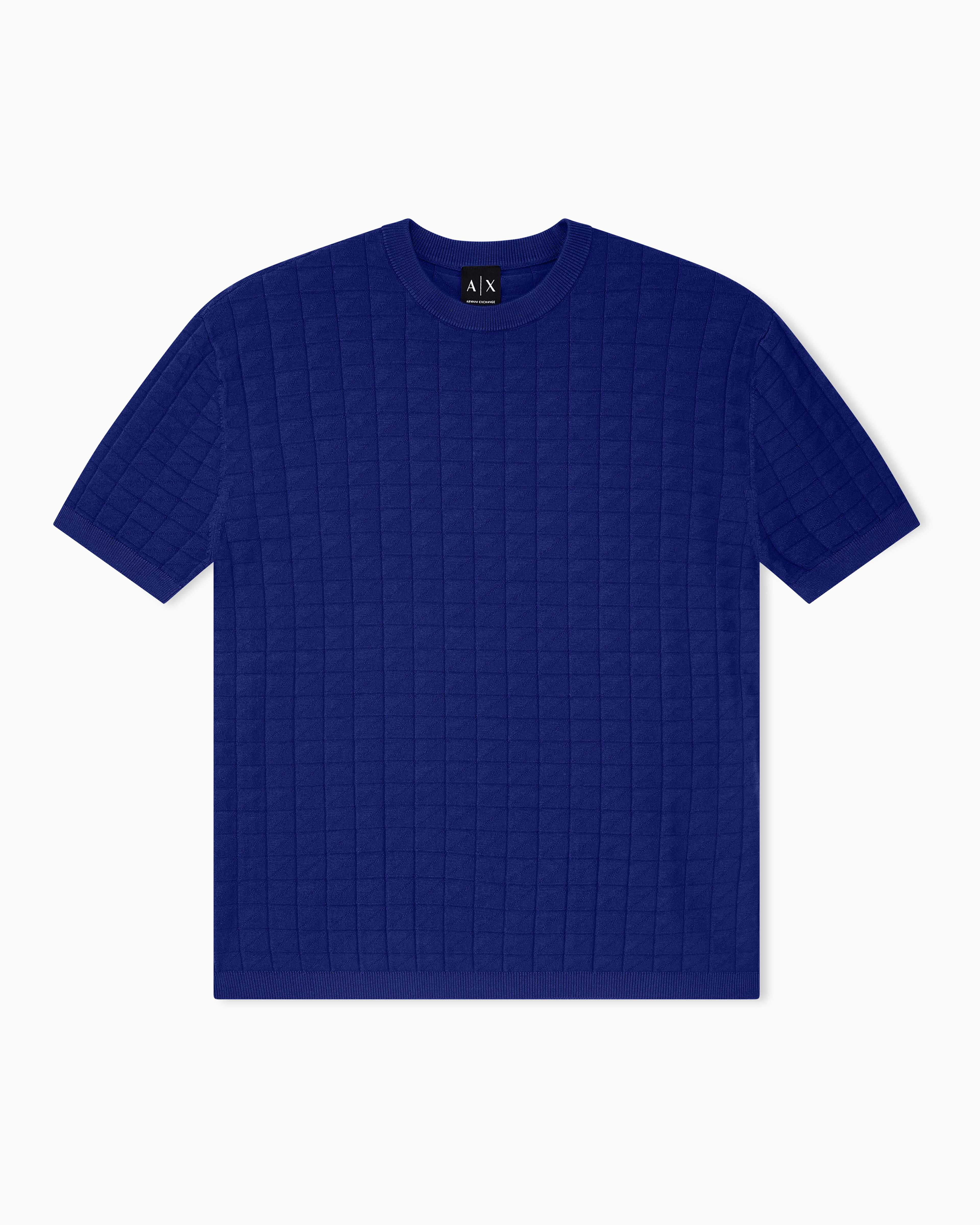 Men's Blue Armani Classics Pullover