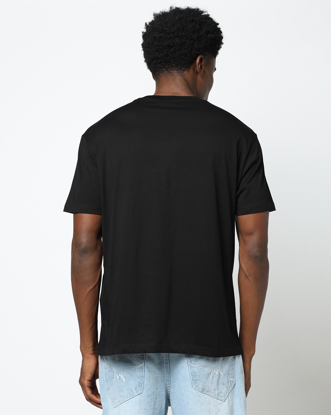 Men's Black D01 T-Shirt