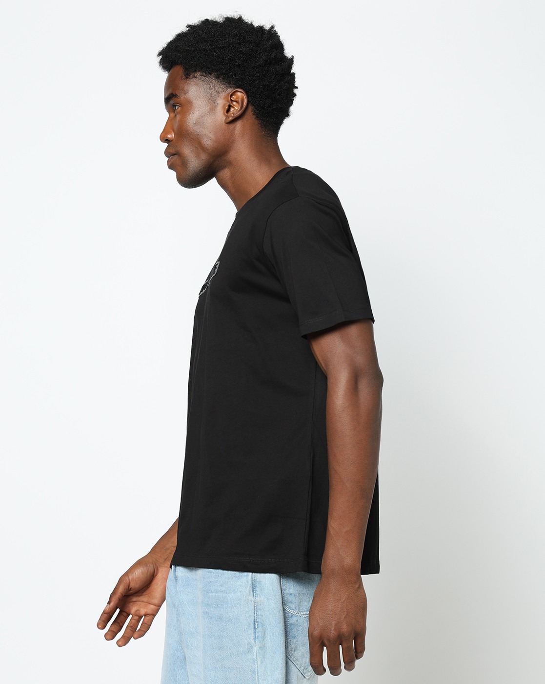 Men's Black D01 T-Shirt