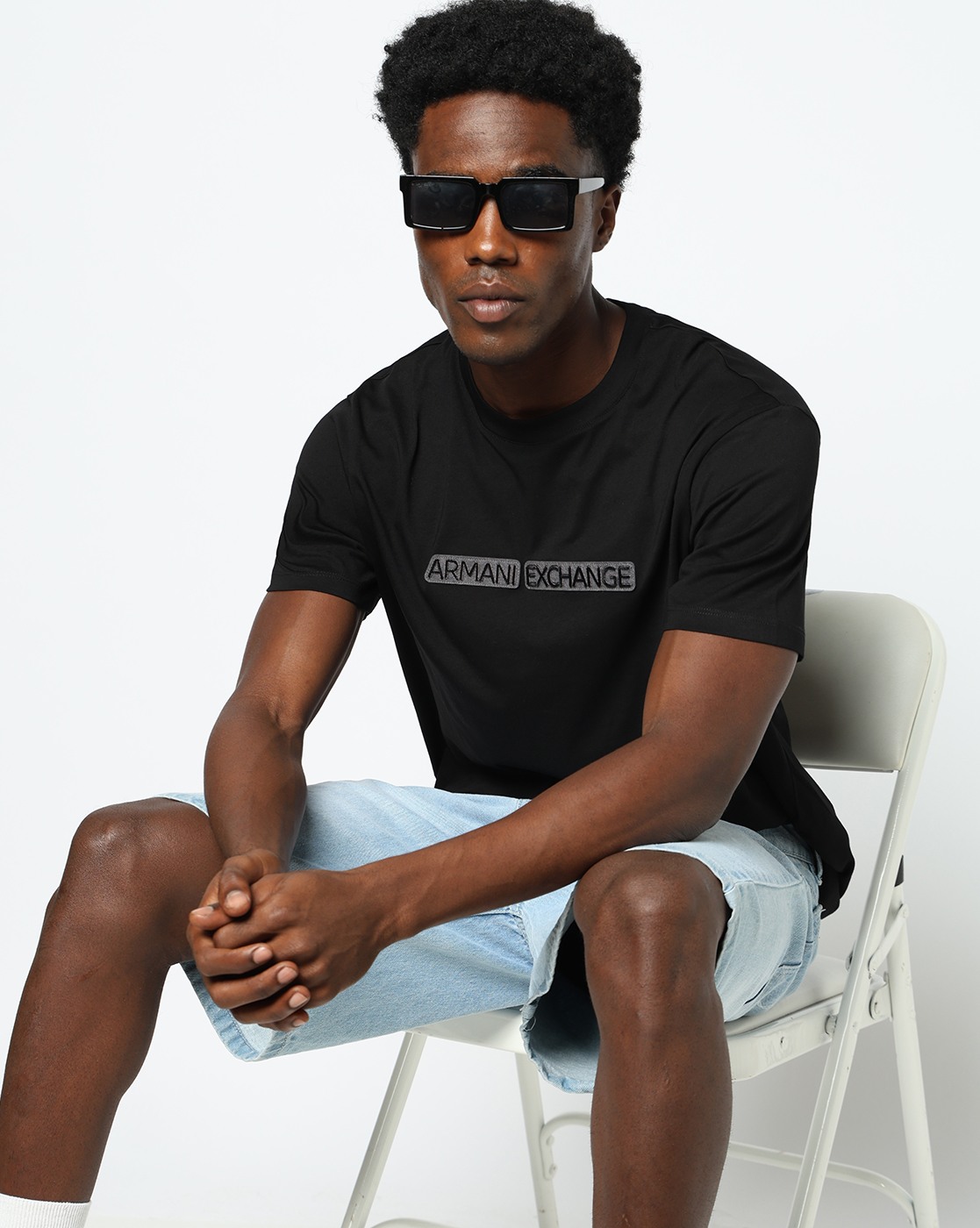 Men's Black D01 T-Shirt