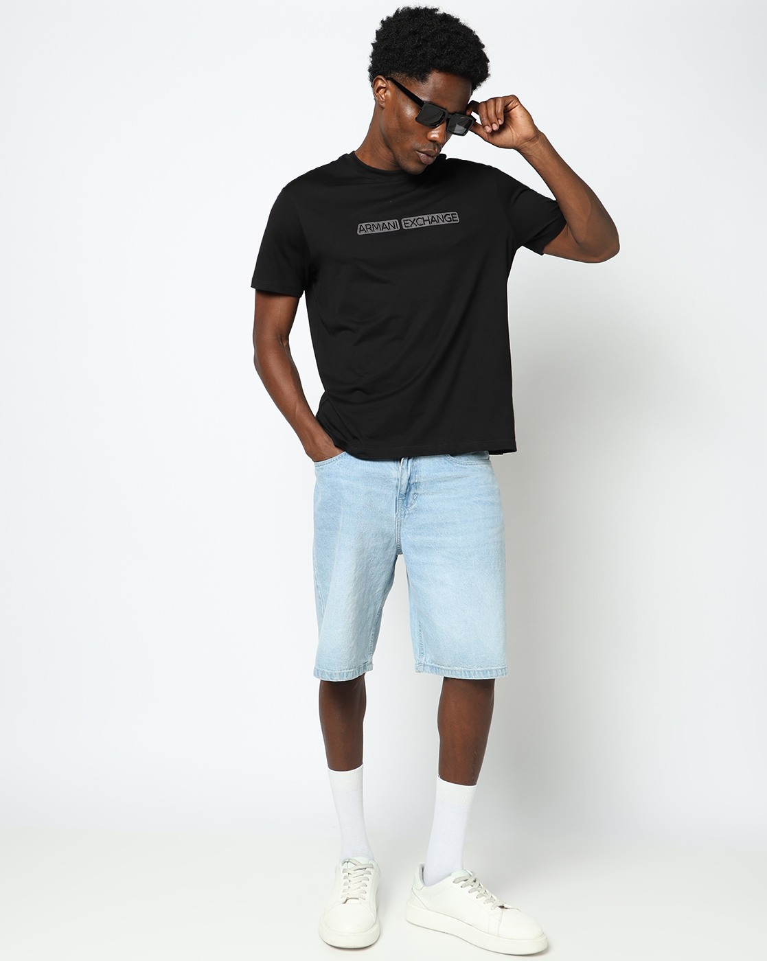Men's Black D01 T-Shirt