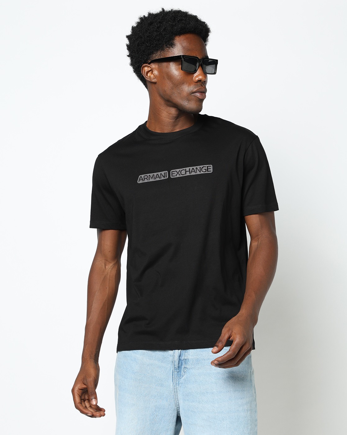 Men's Black D01 T-Shirt