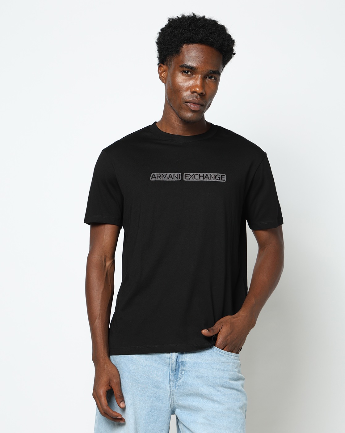 Men's Black D01 T-Shirt