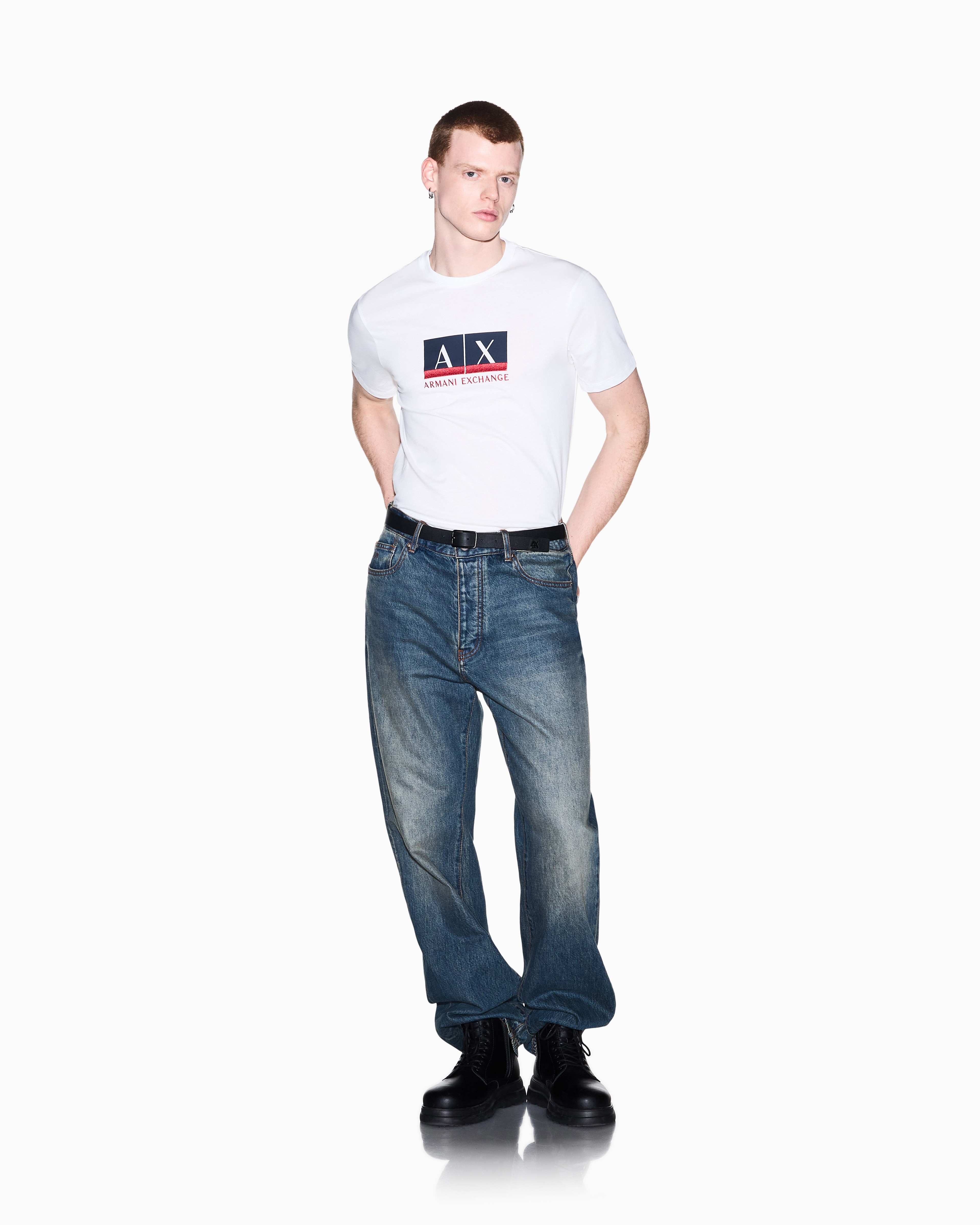 Men's White D02 T-Shirt