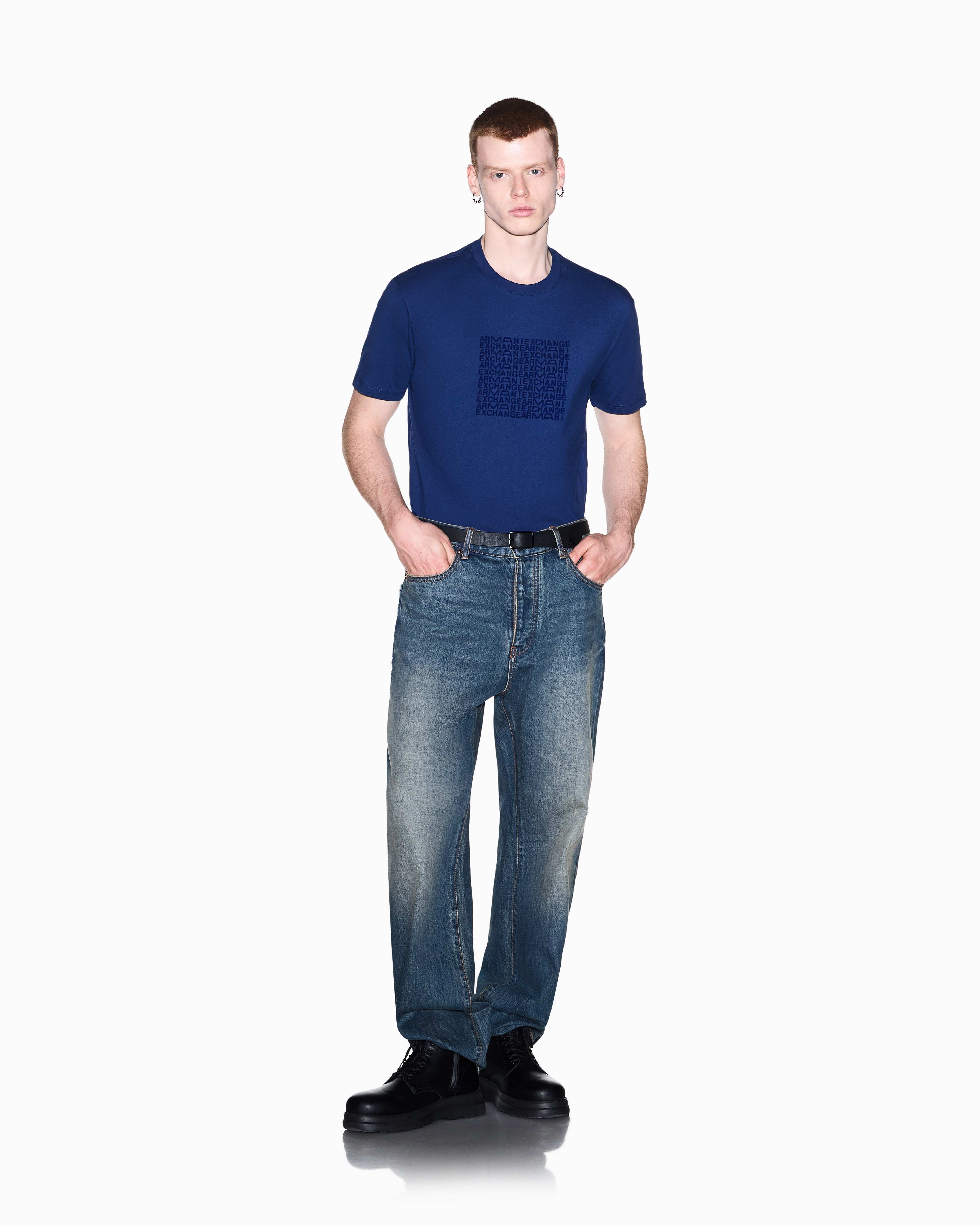 Men's Blue D01 T-Shirt