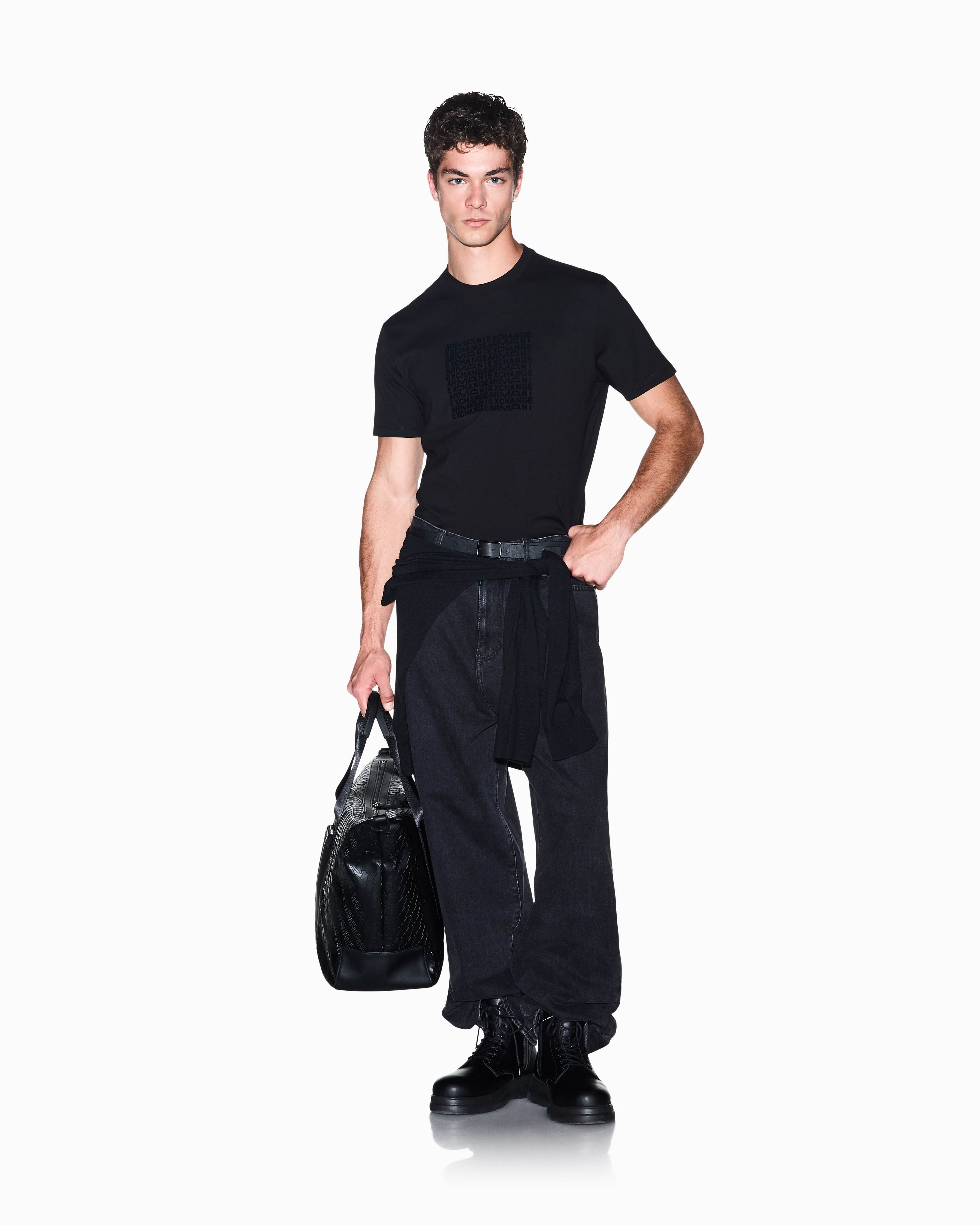 Men's Black D01 T-Shirt