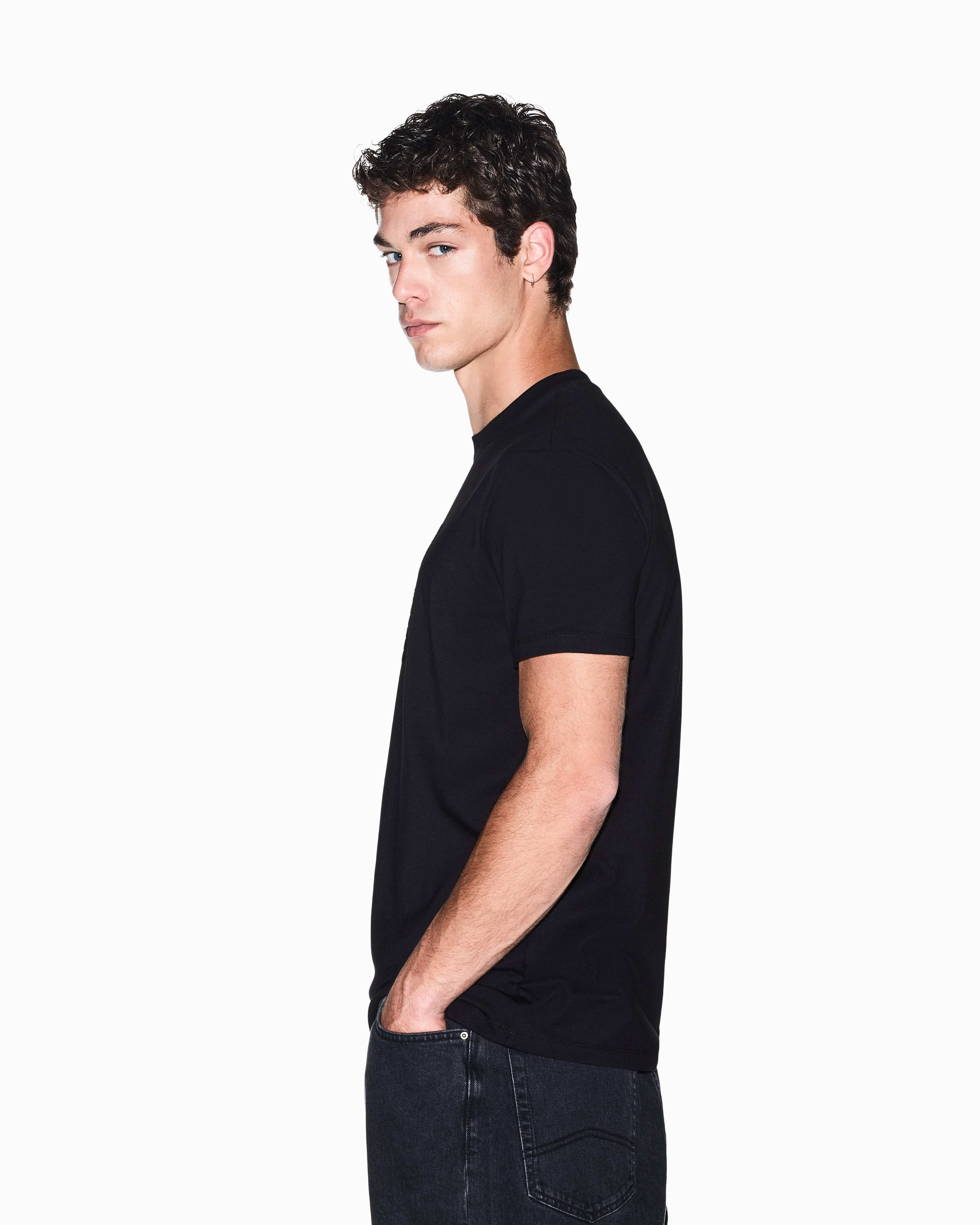 Men's Black D01 T-Shirt