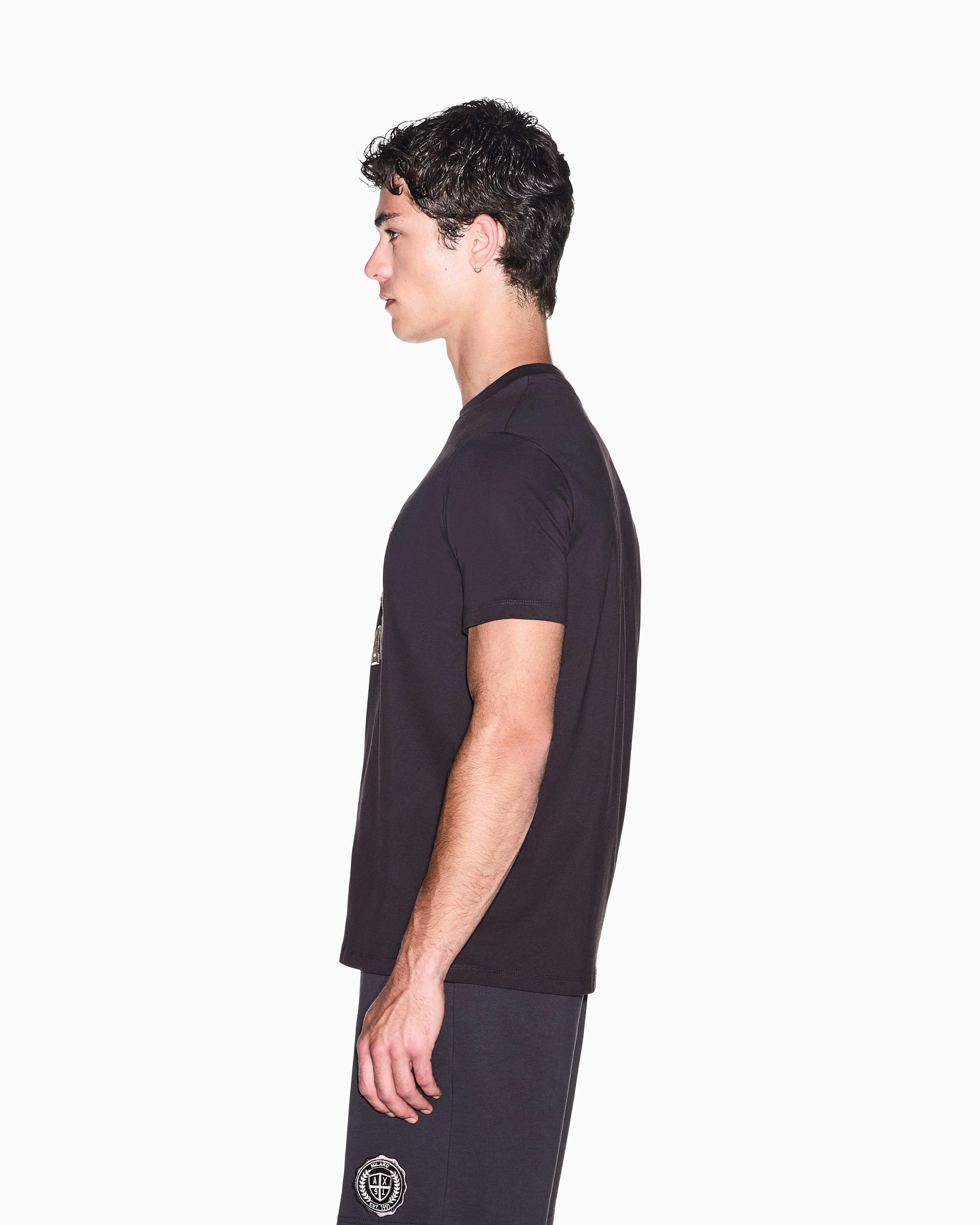 Men's Grey Crossover Blouse