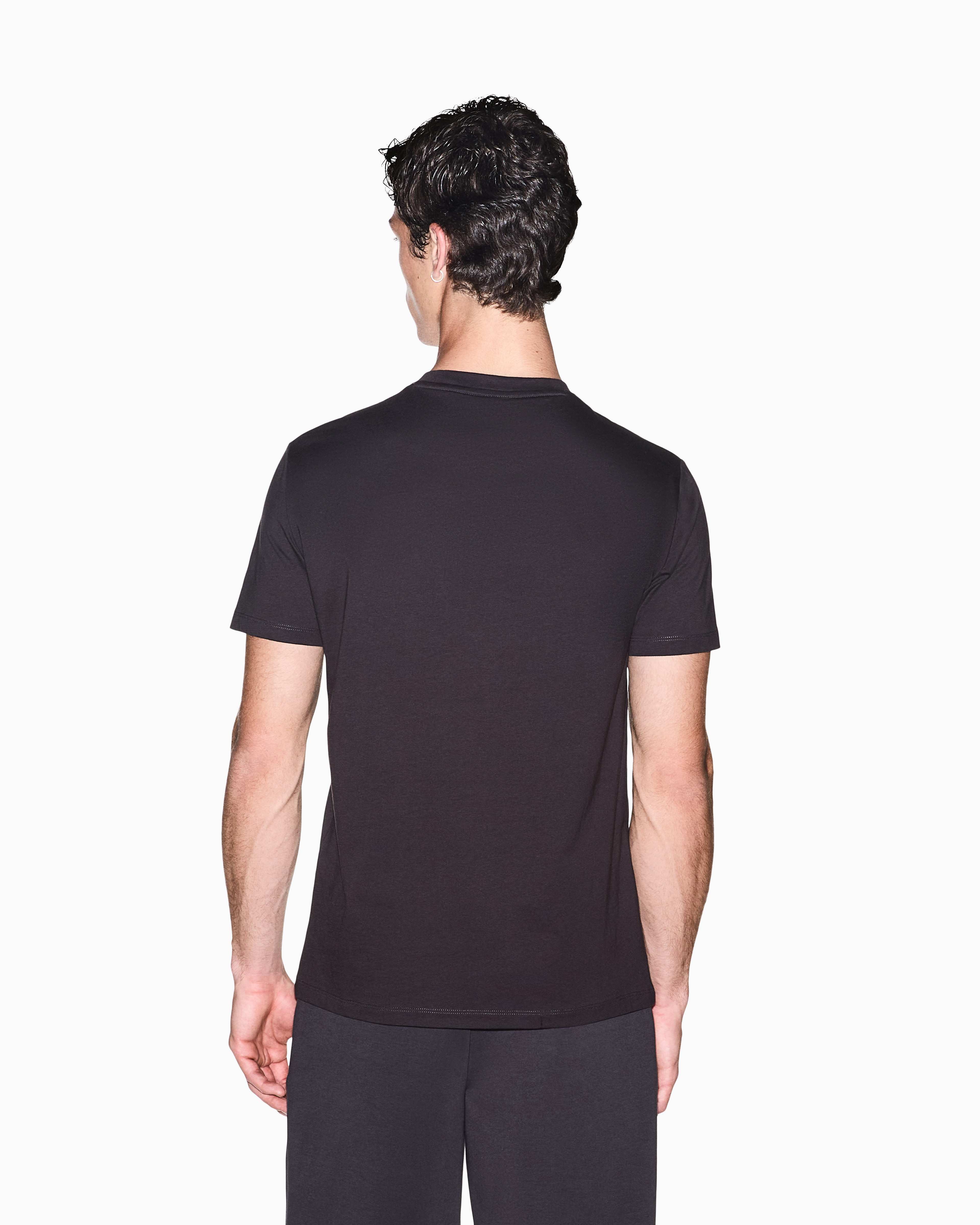 Men's Grey Crossover Blouse