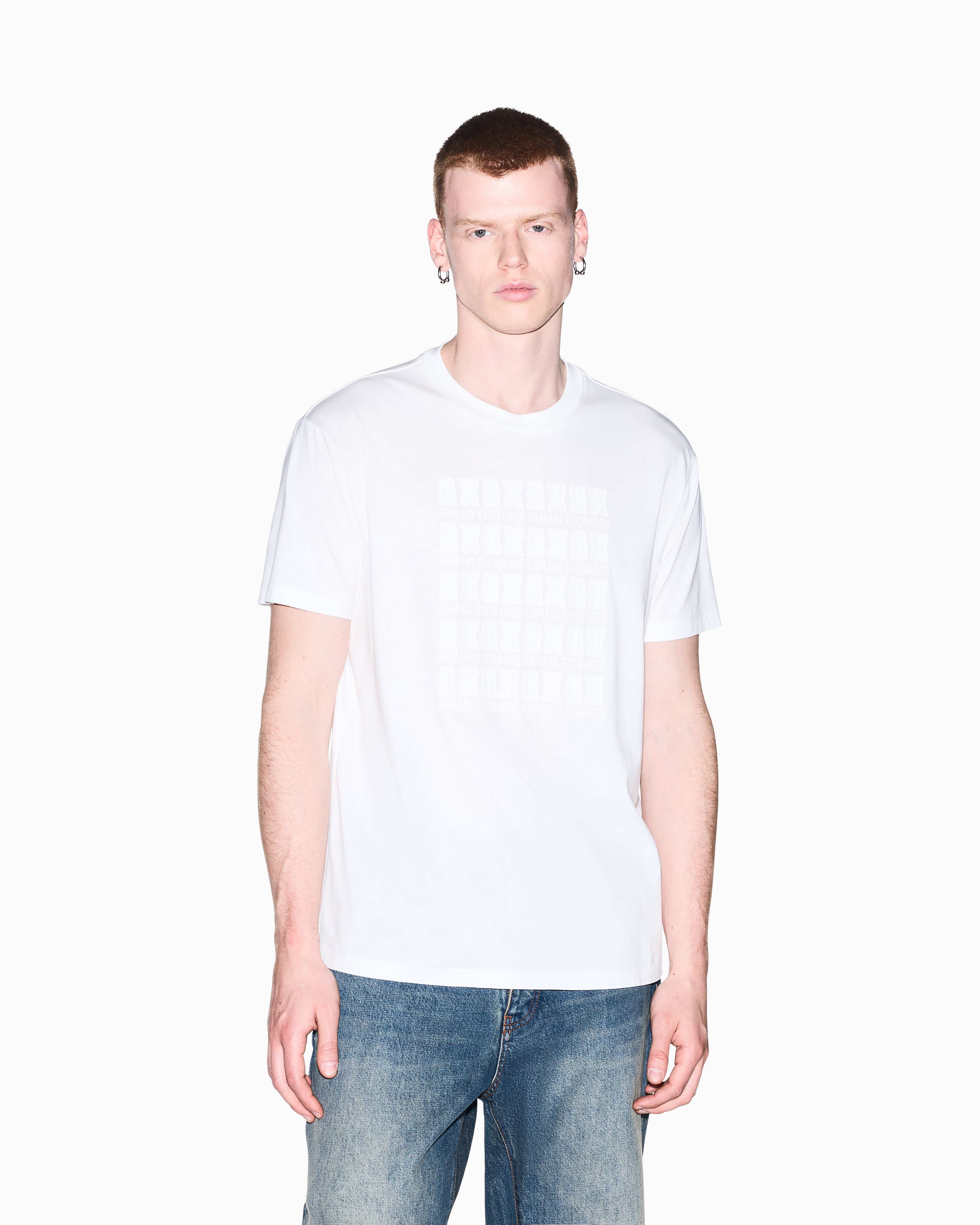 Men's White D01 T-Shirt
