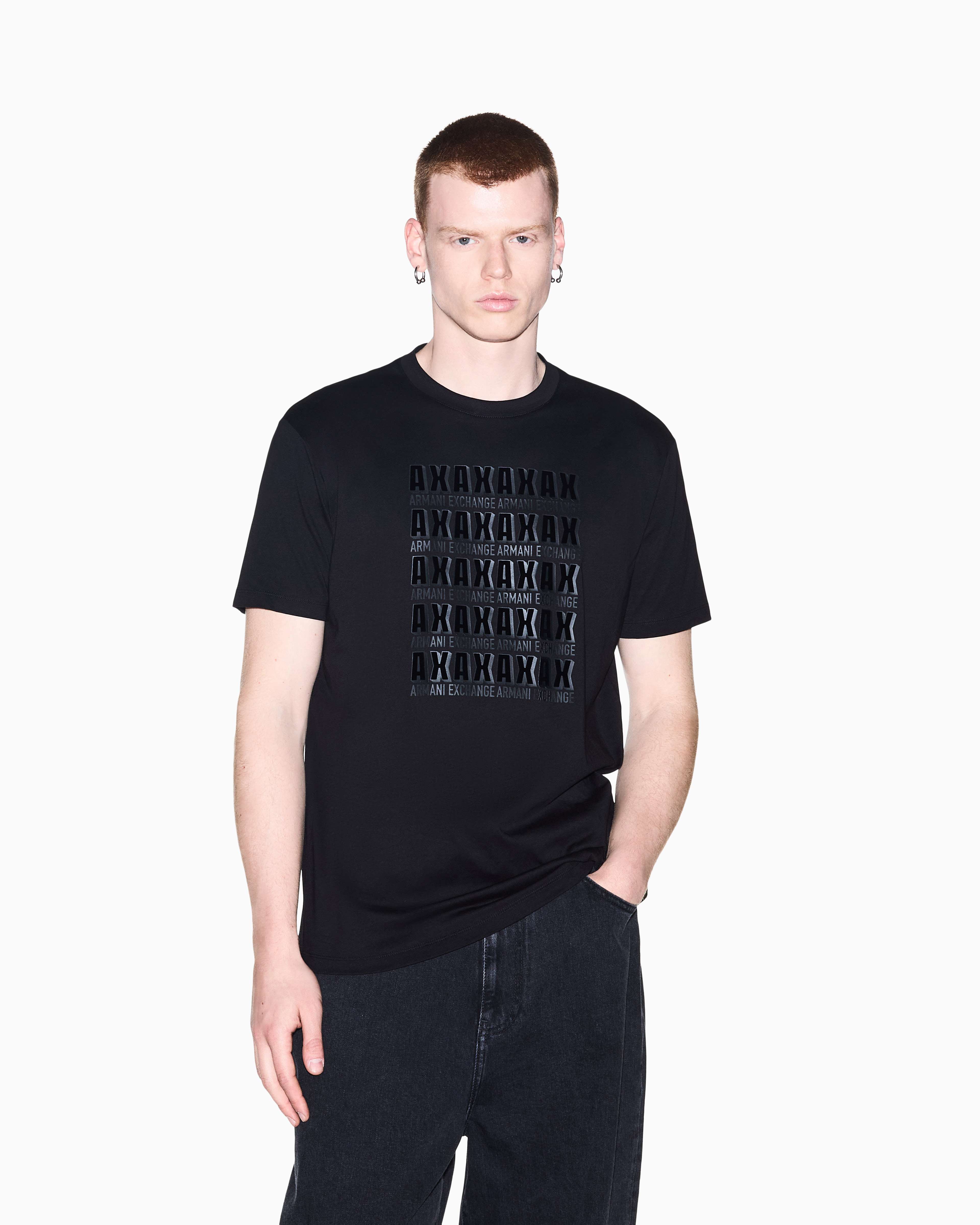 Men's Black D01 T-Shirt
