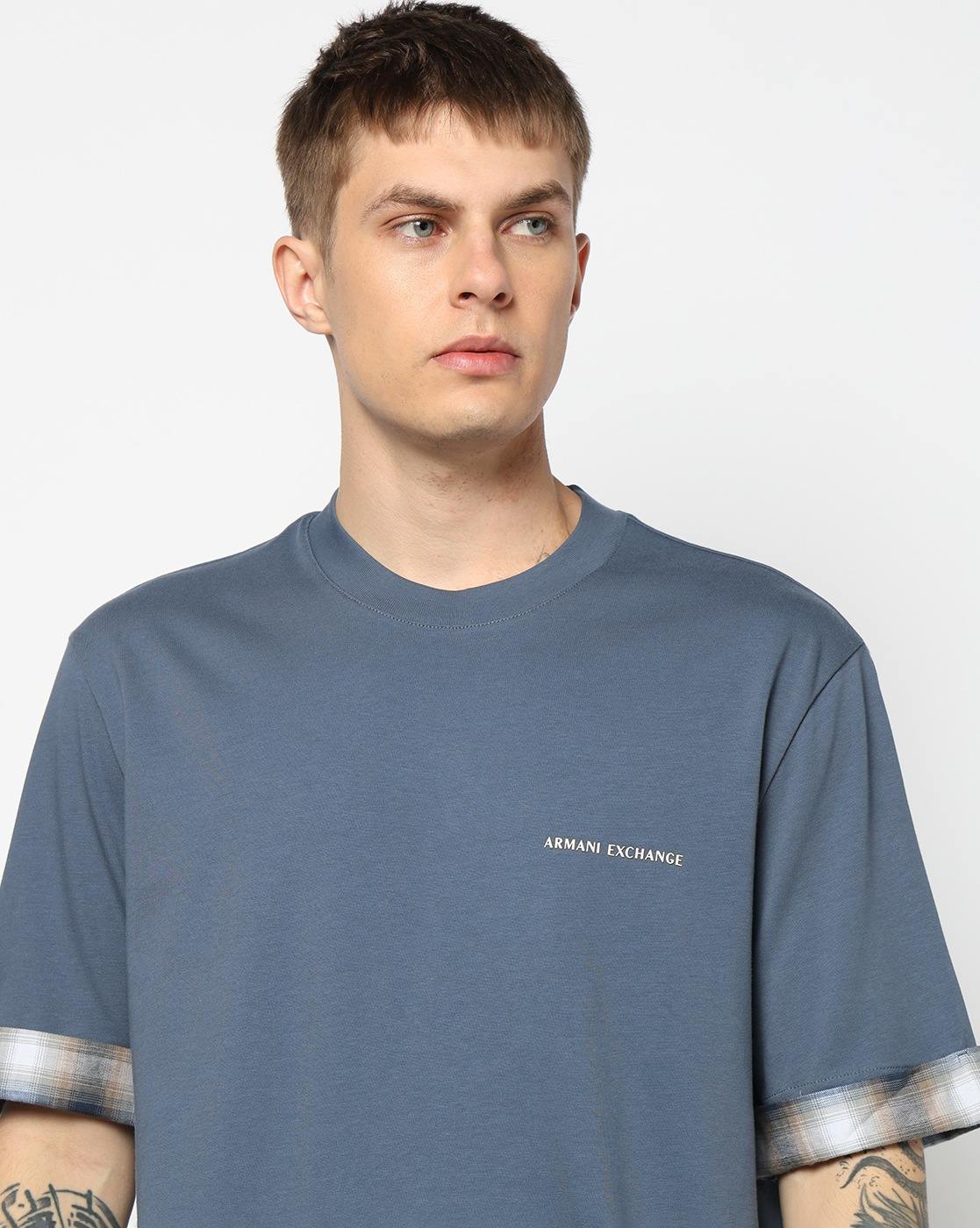Men's Grey Crossover Blouse