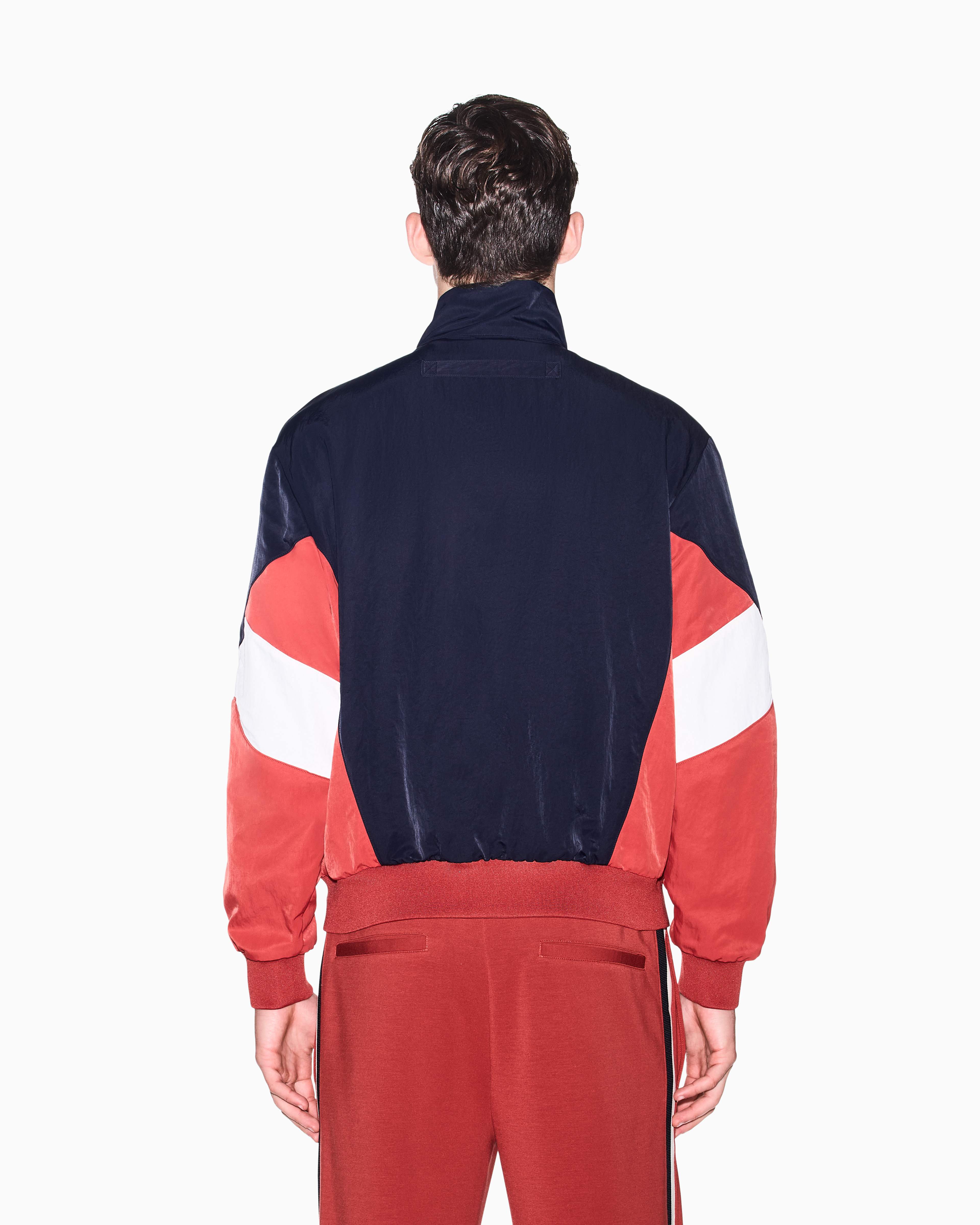 Men's White Refined Sportswear Blouson Jacket
