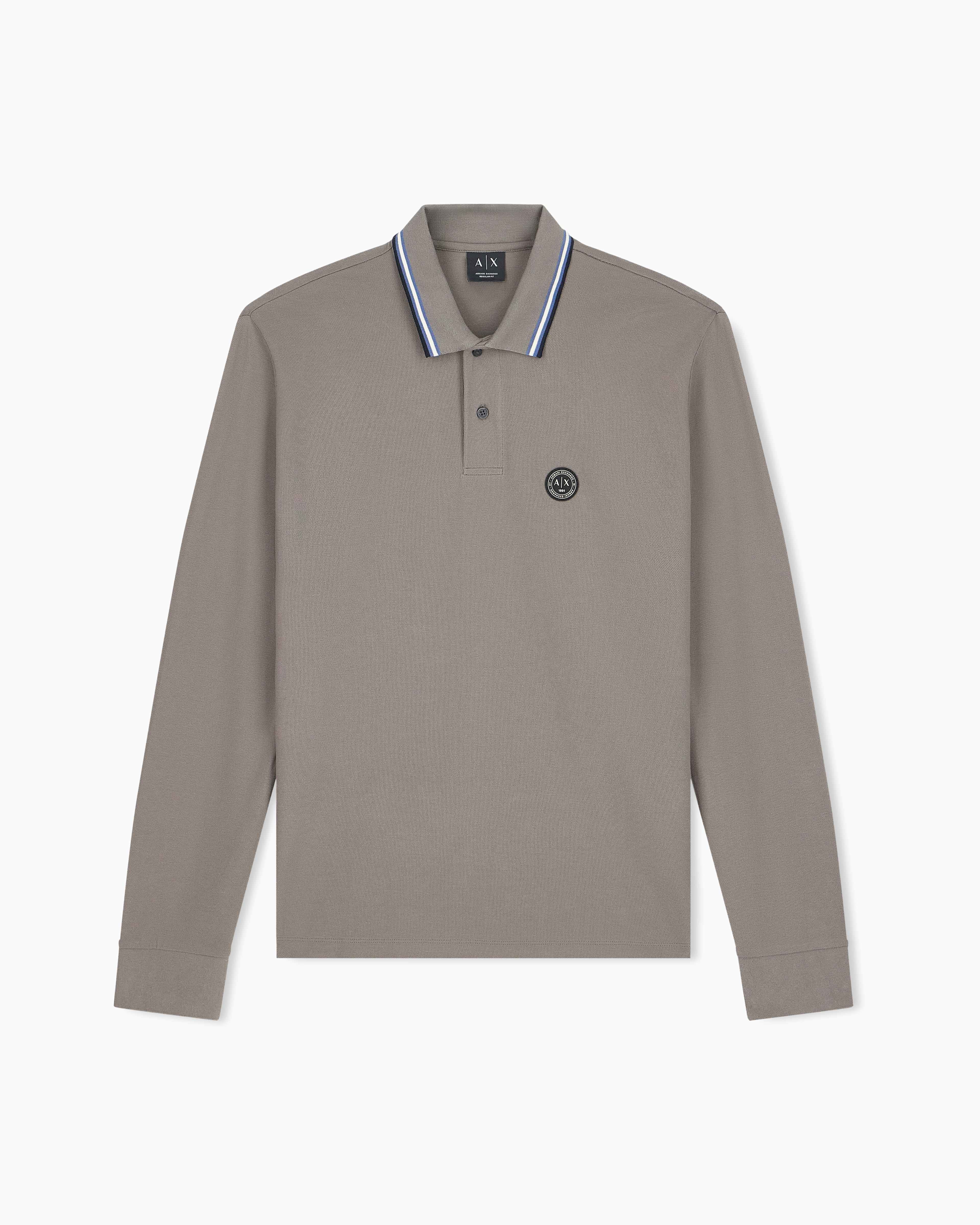 Men's Grey D01 Polo Shirt