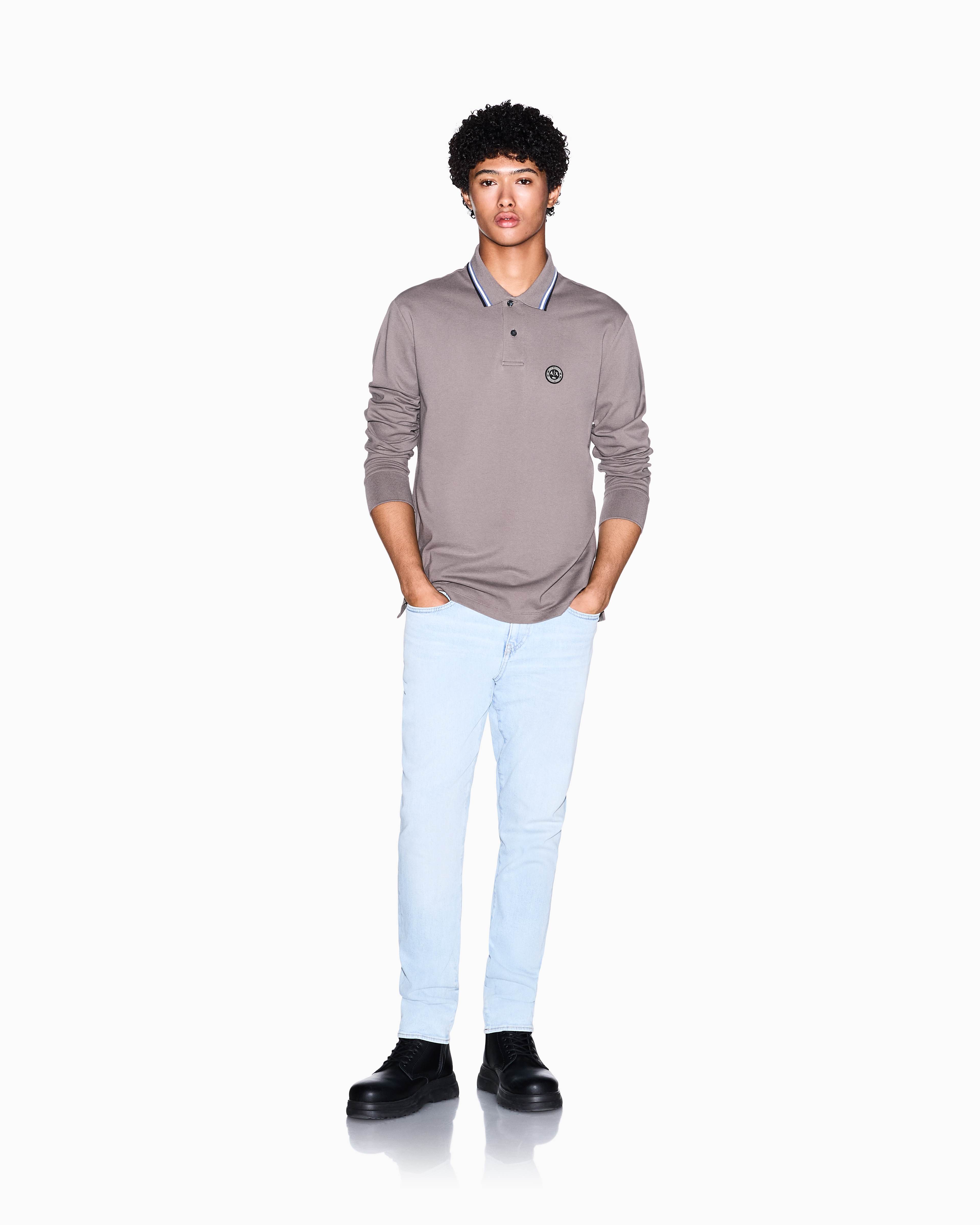 Men's Grey D01 Polo Shirt