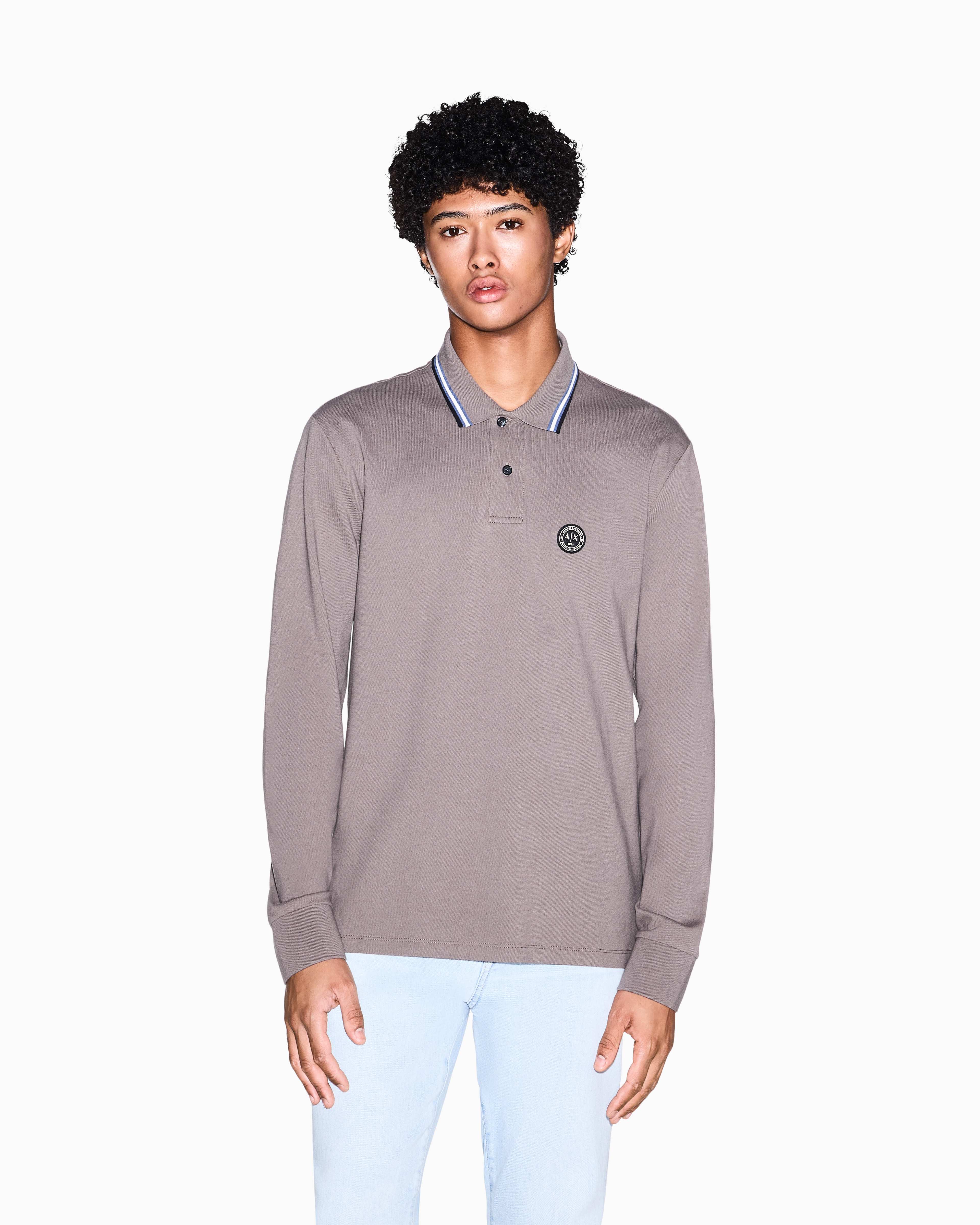 Men's Grey D01 Polo Shirt