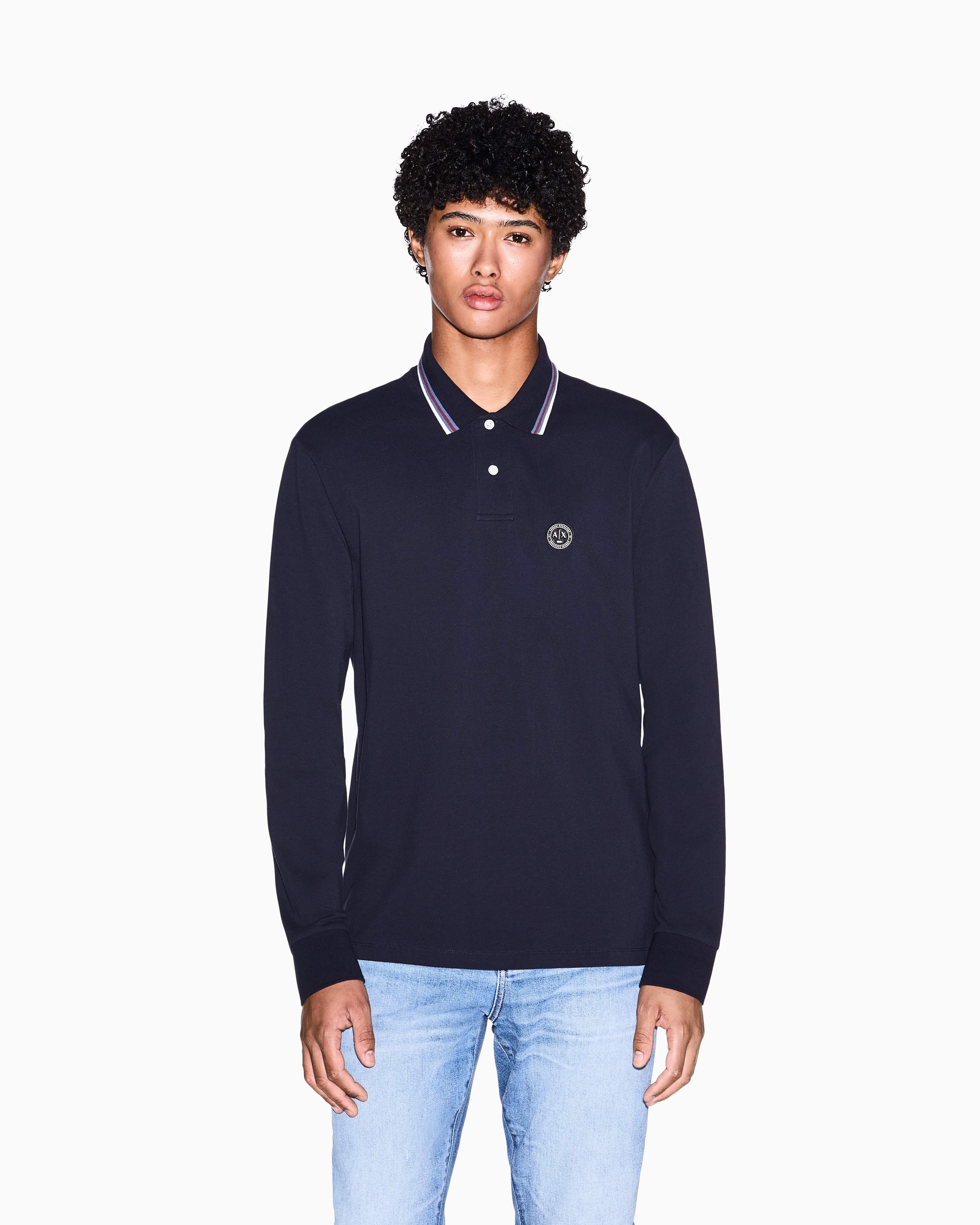 Men's Blue D01 Polo Shirt