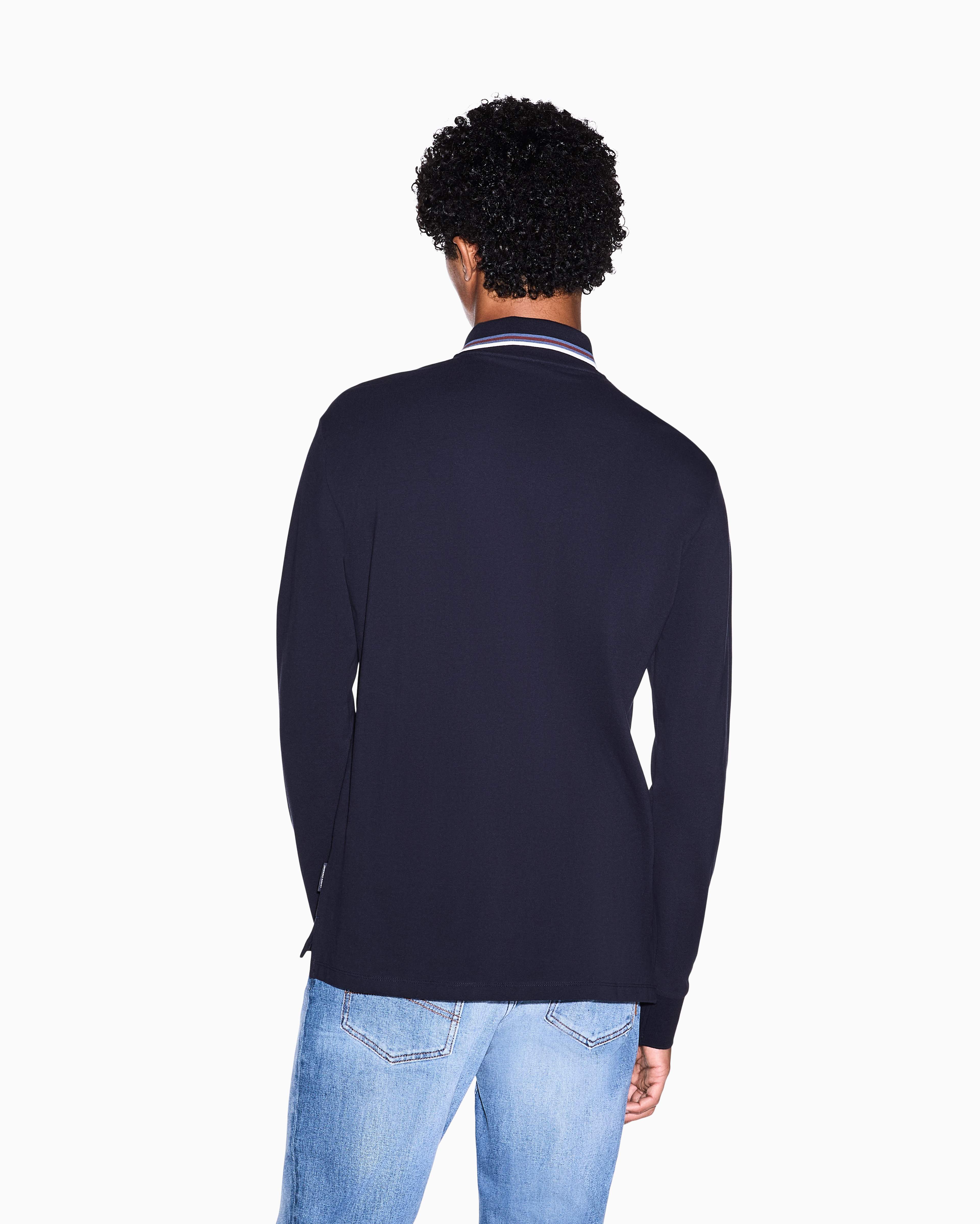 Men's Blue D01 Polo Shirt