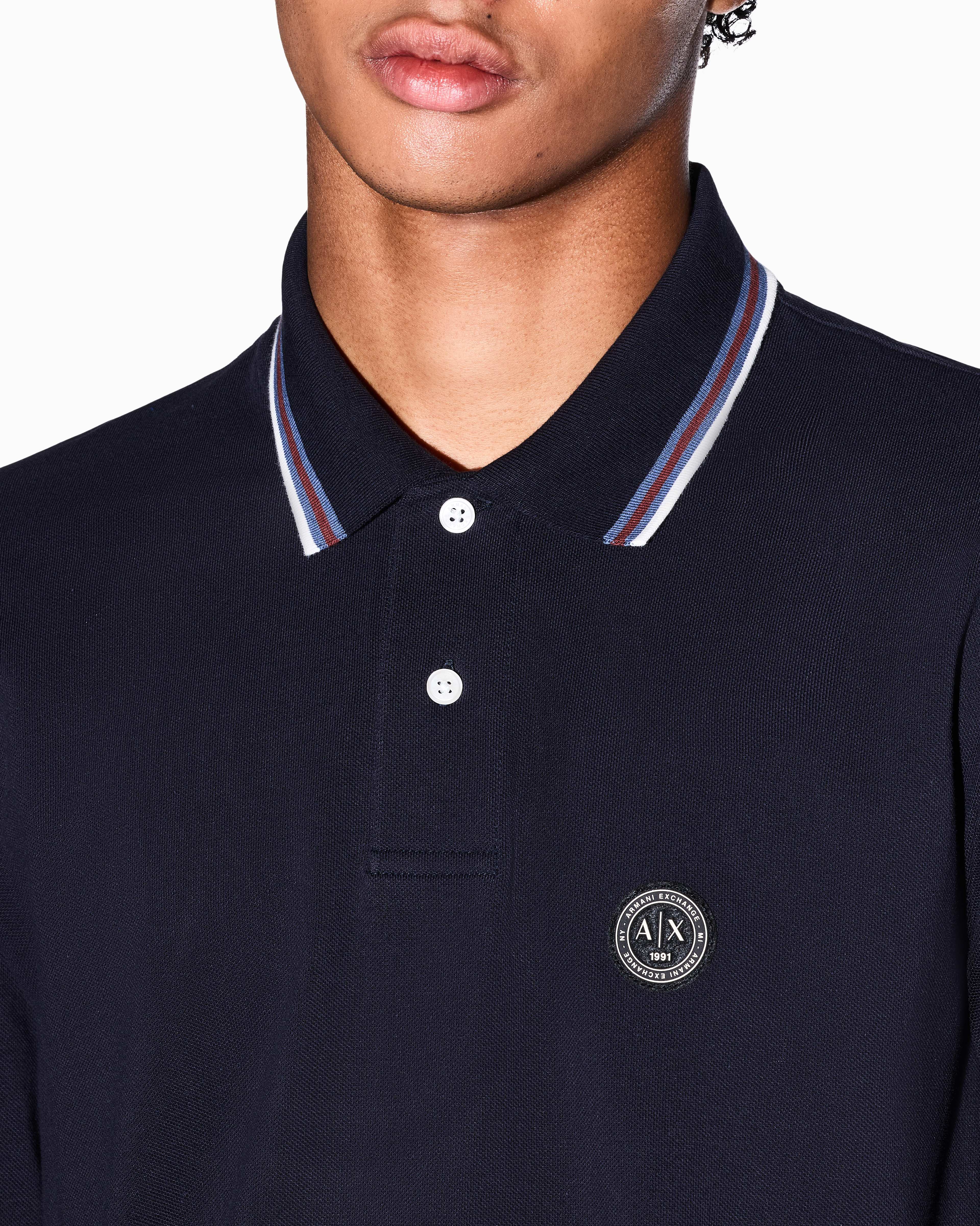 Men's Blue D01 Polo Shirt