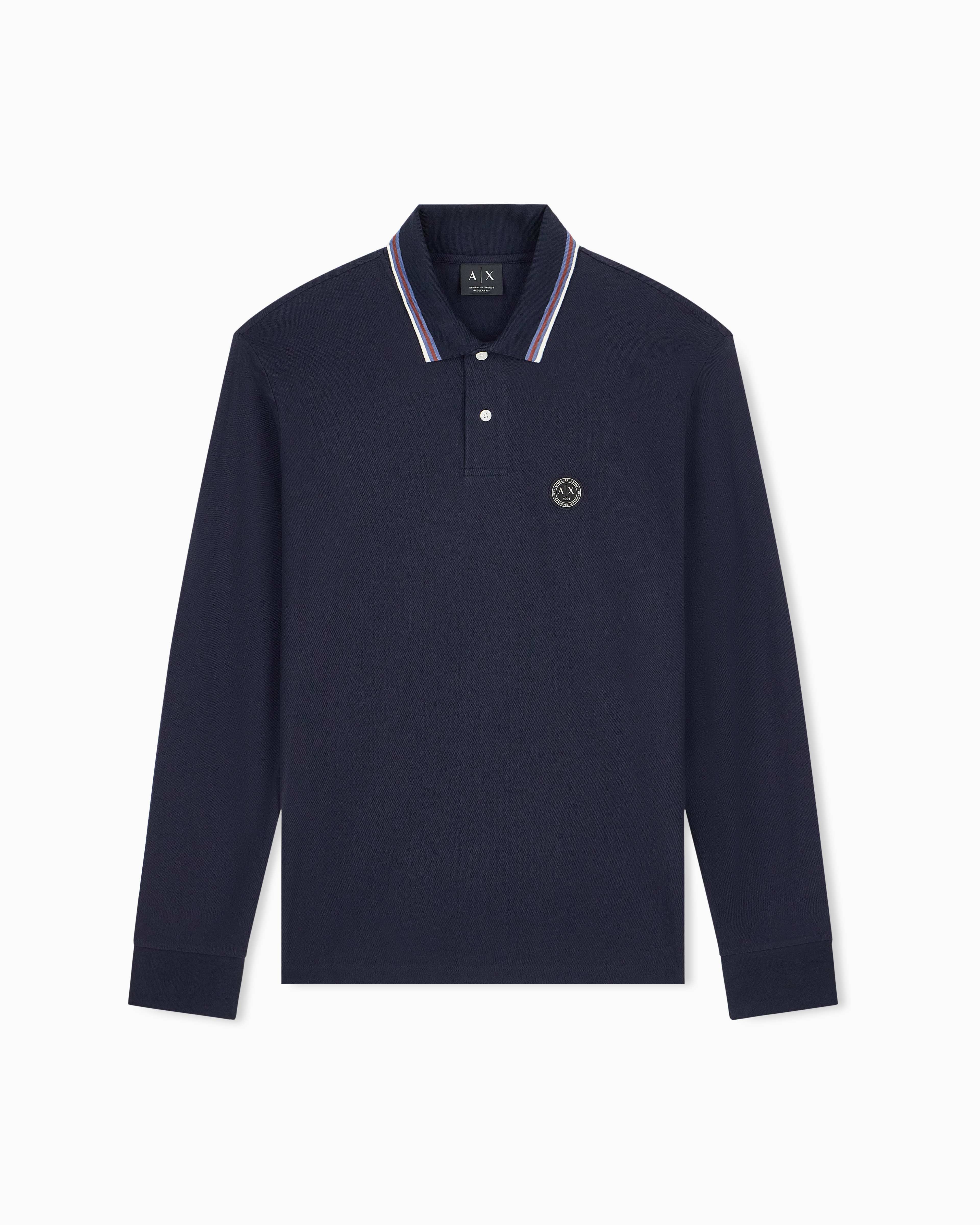 Men's Blue D01 Polo Shirt