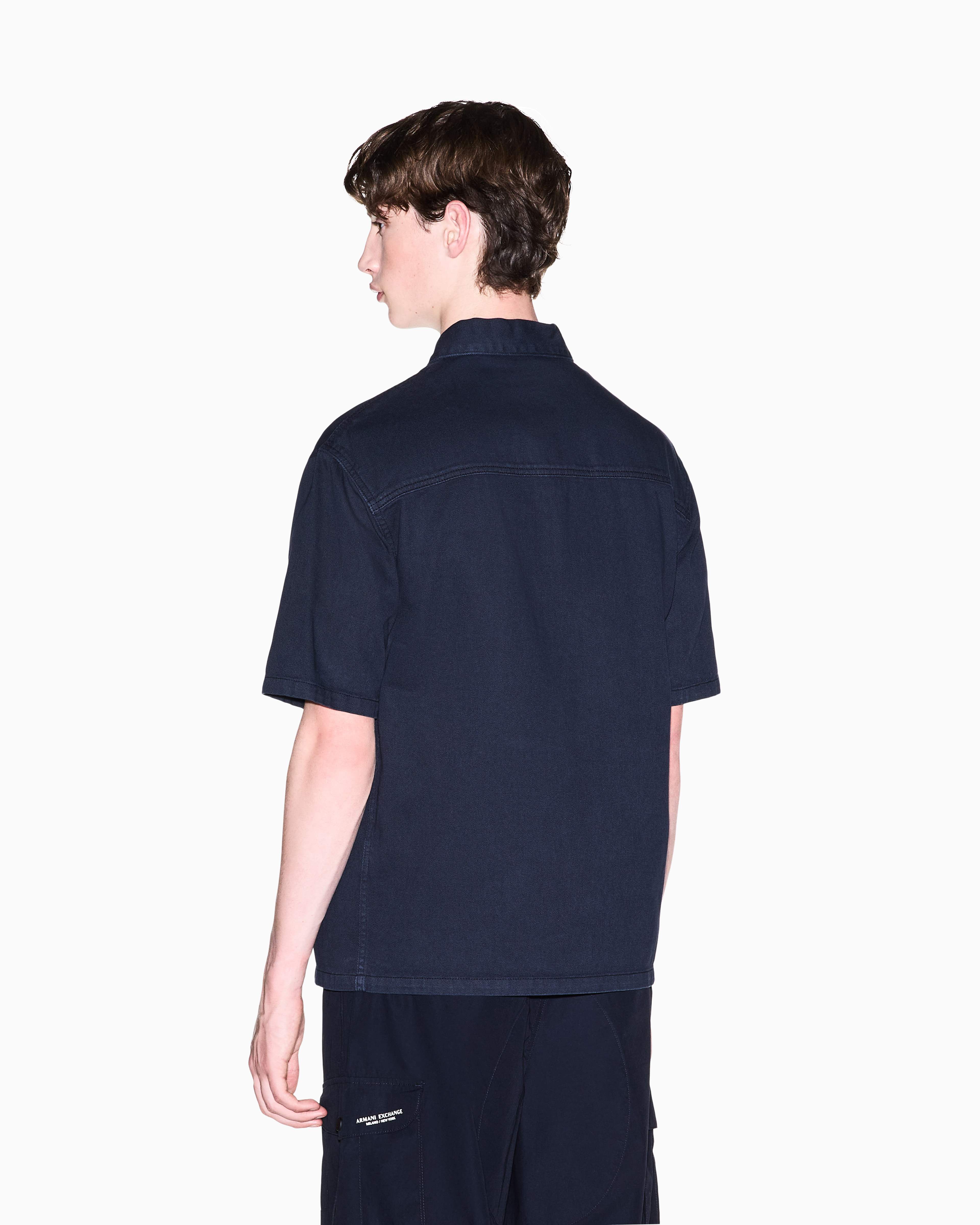 Men's Blue Faded Denims Shirt