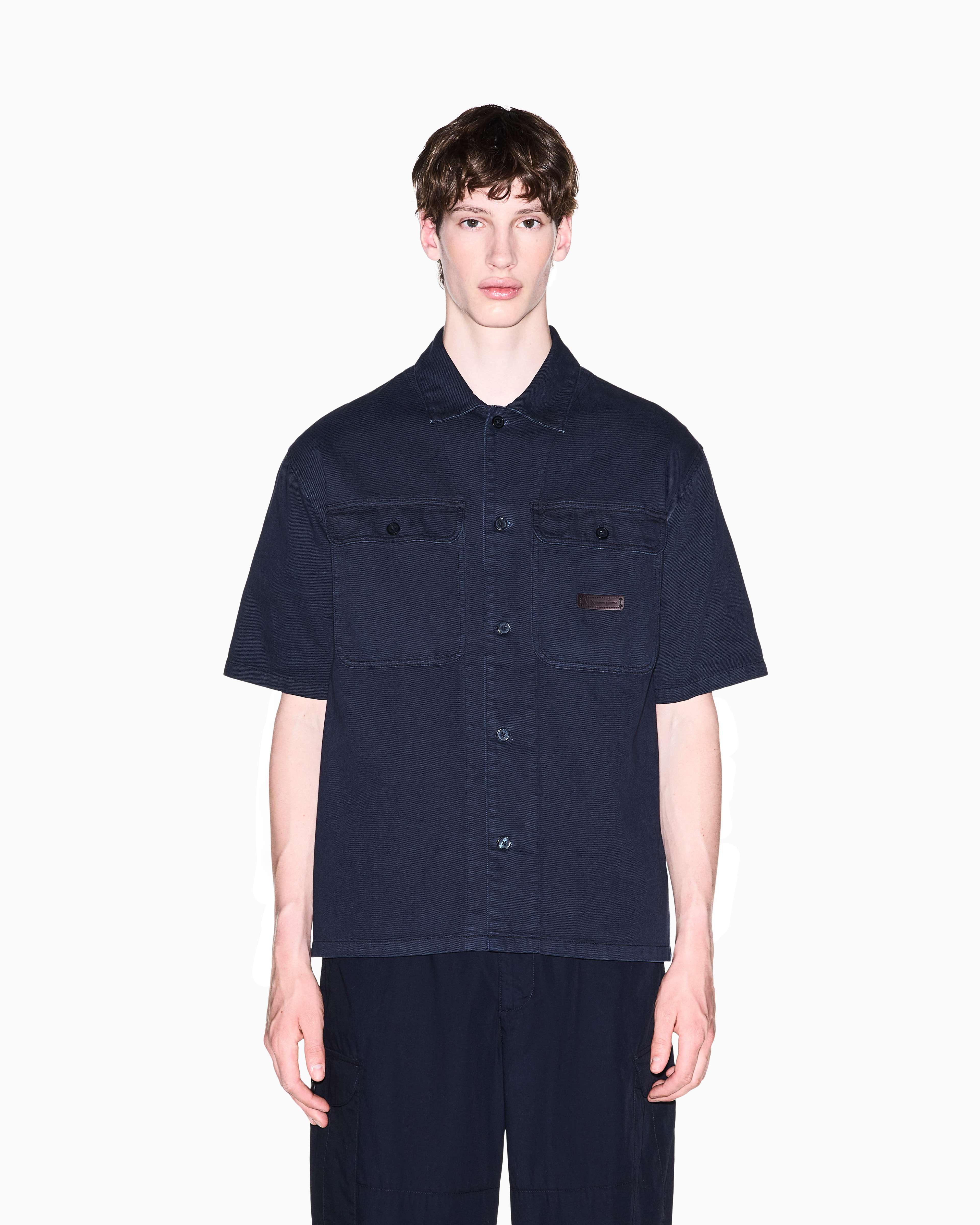 Men's Blue Faded Denims Shirt
