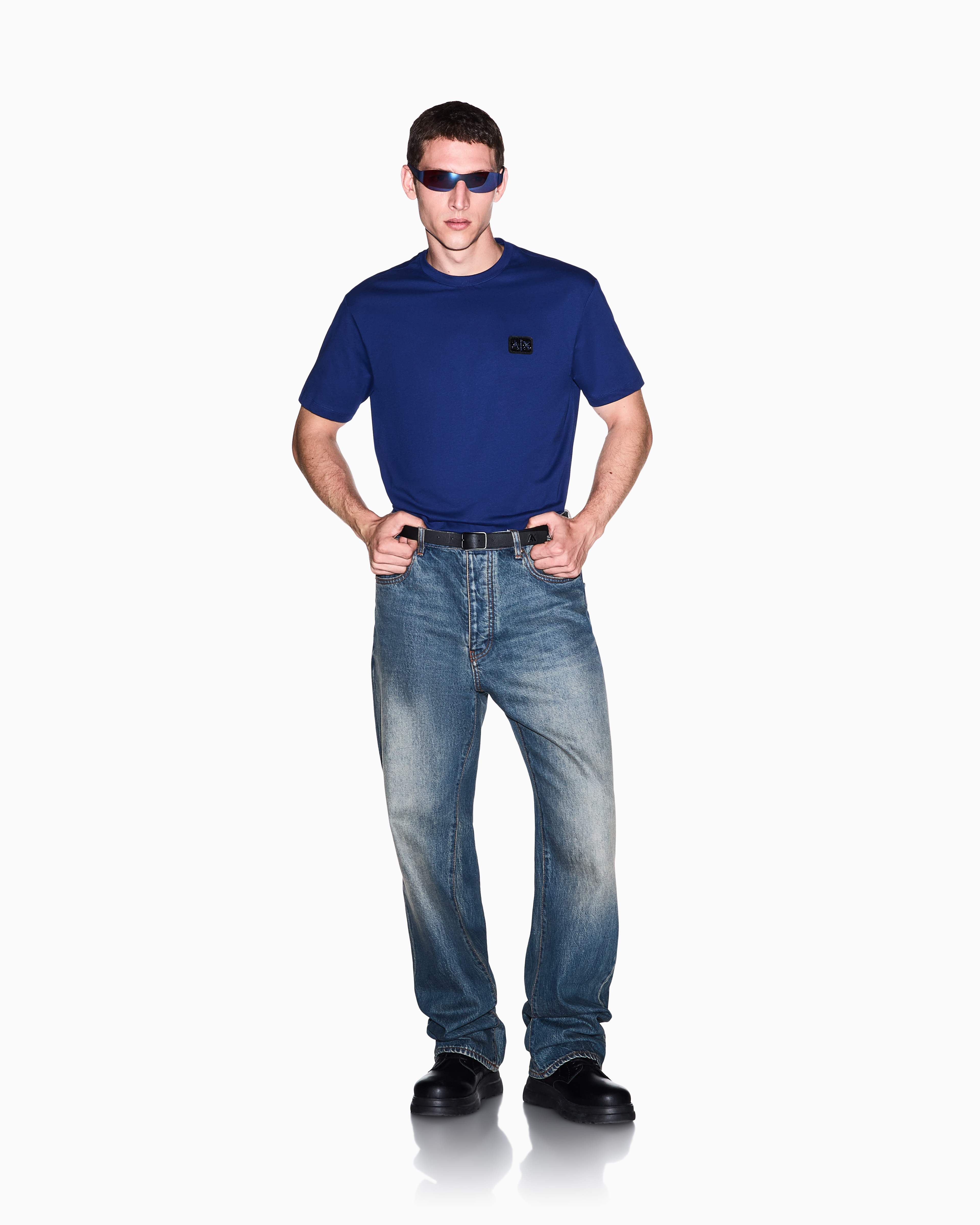 Men's Blue D02 T-Shirt