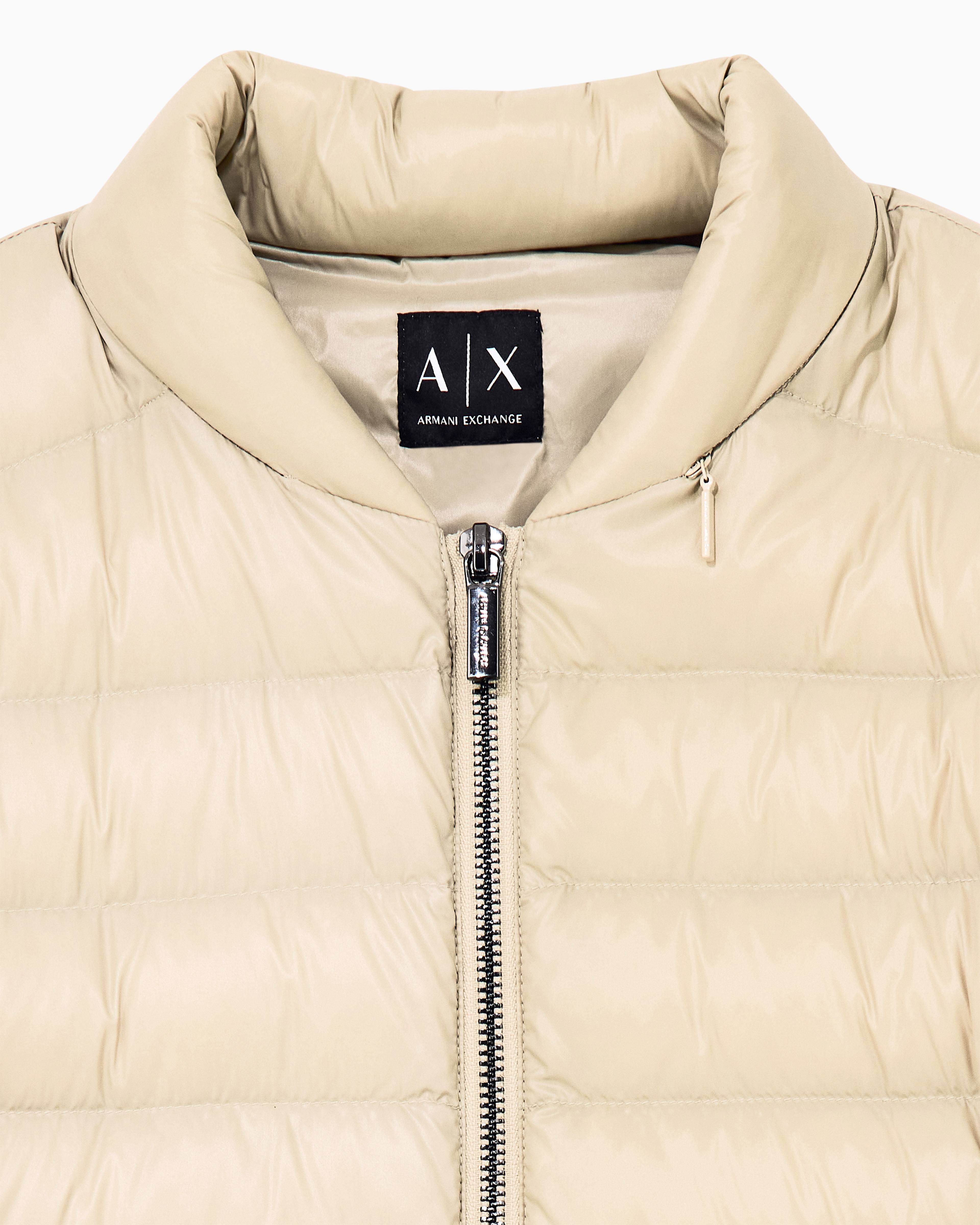 Women's Grey Modern Drama Down Jacket