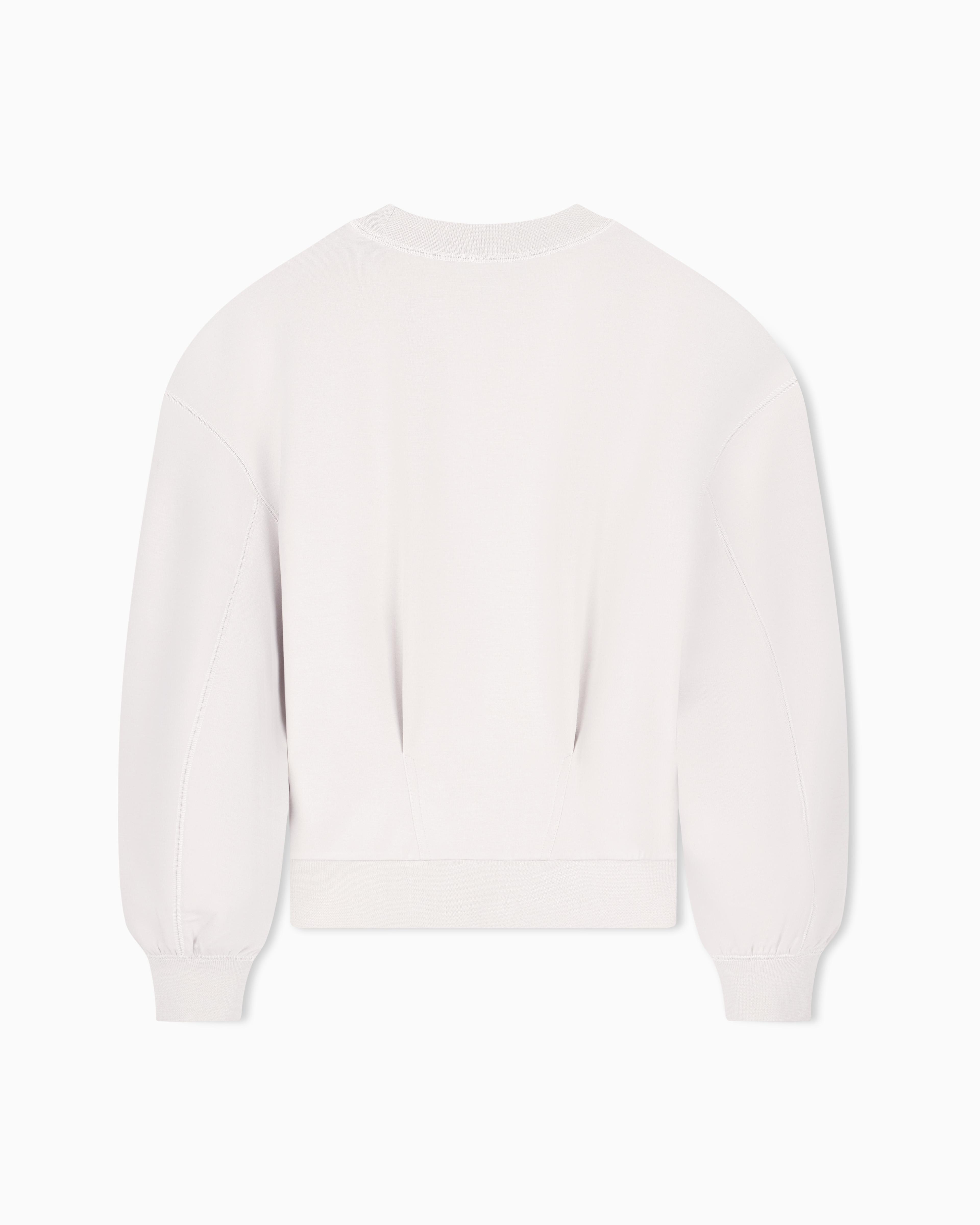 Women's Grey Modern Drama Sweatshirt