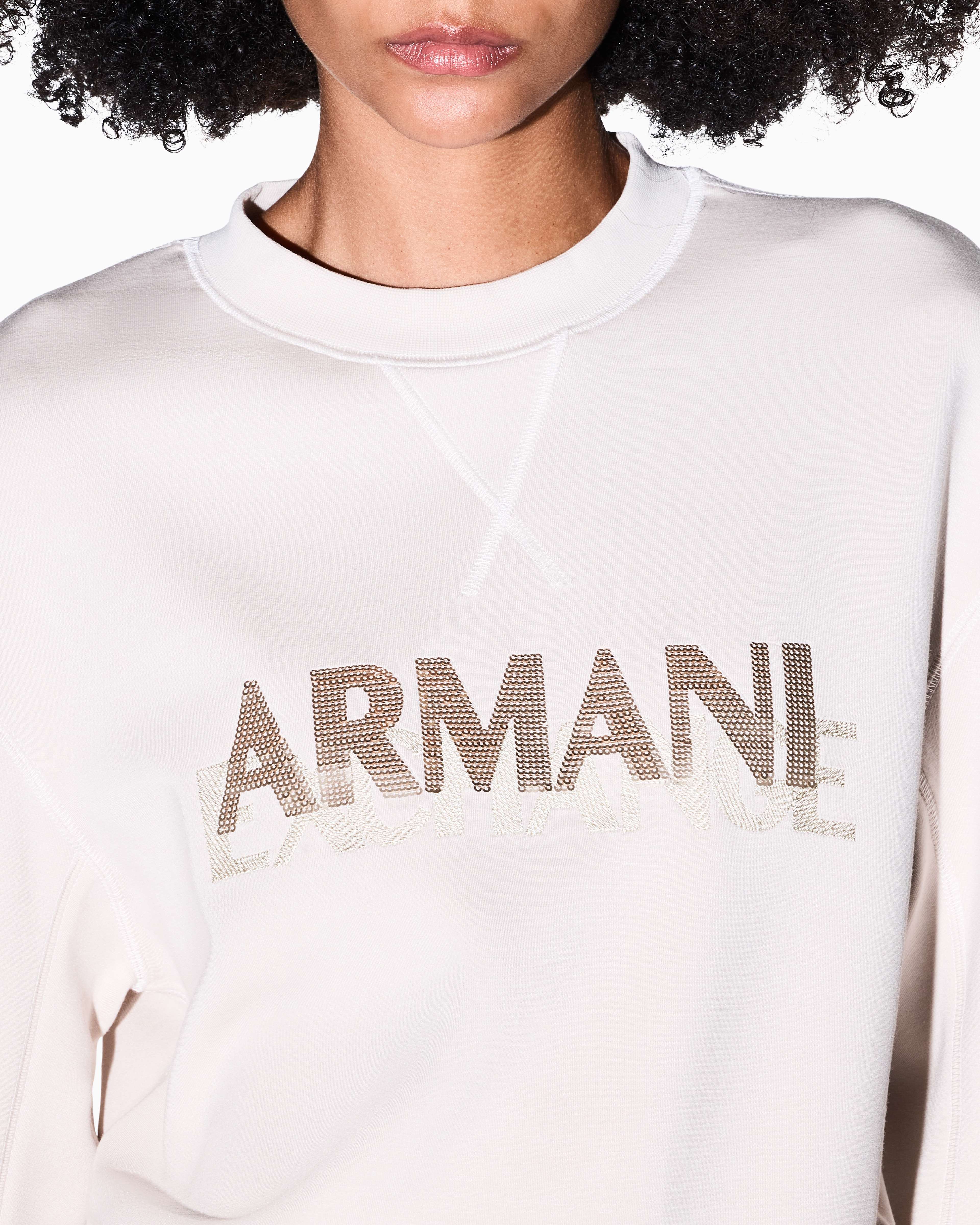 Women's Grey Modern Drama Sweatshirt