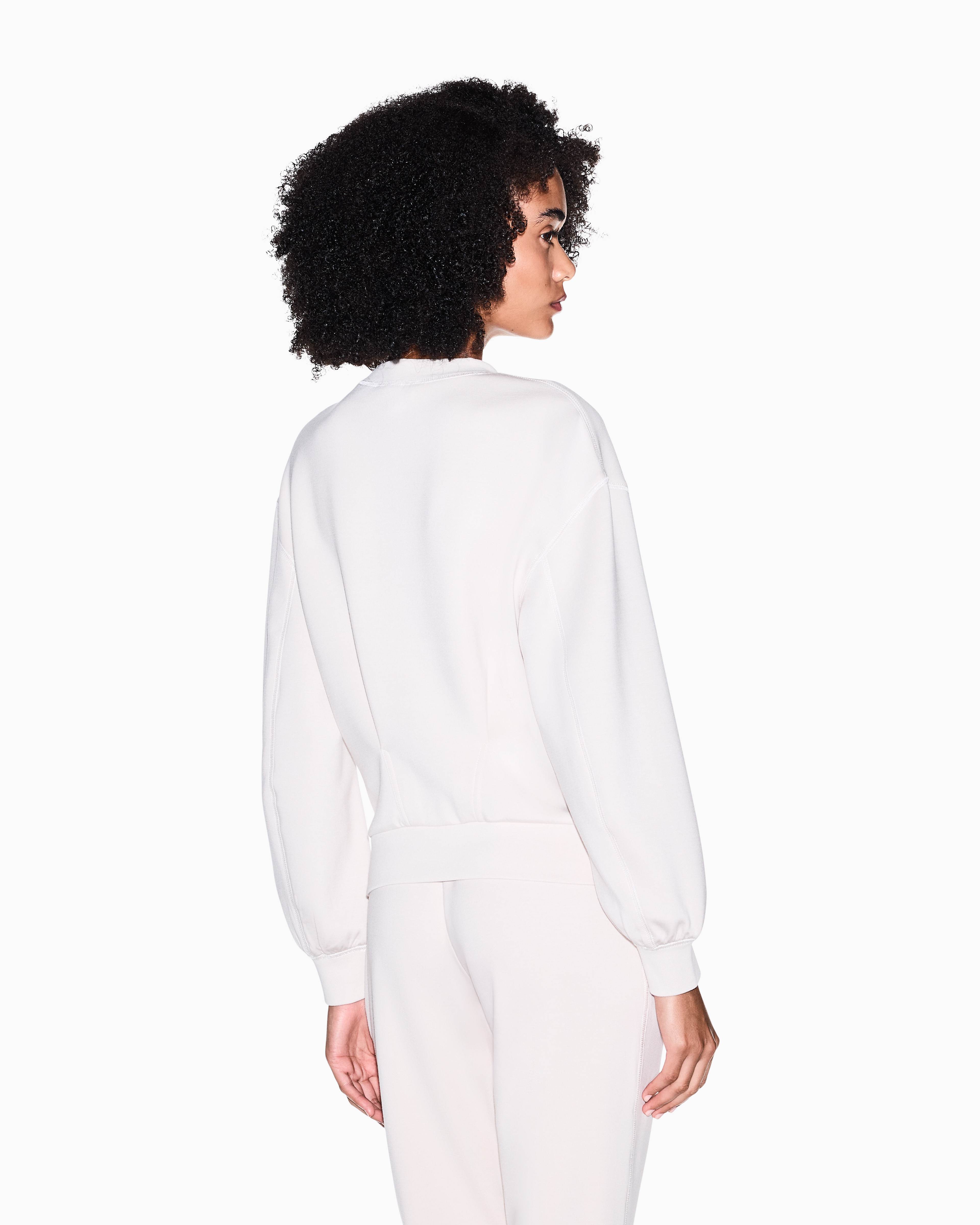Women's Grey Modern Drama Sweatshirt
