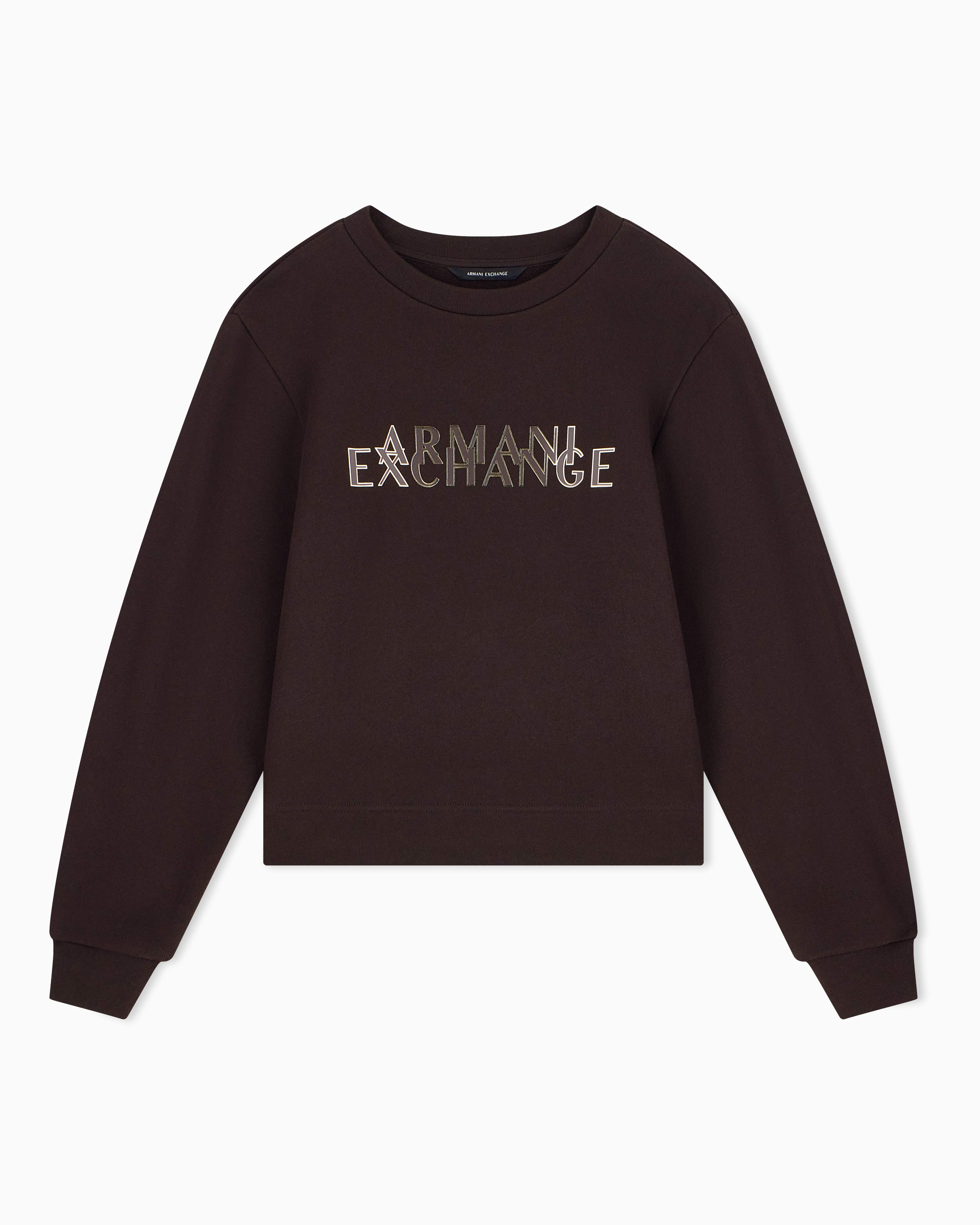 Women's Brown Modern Drama Sweatshirt