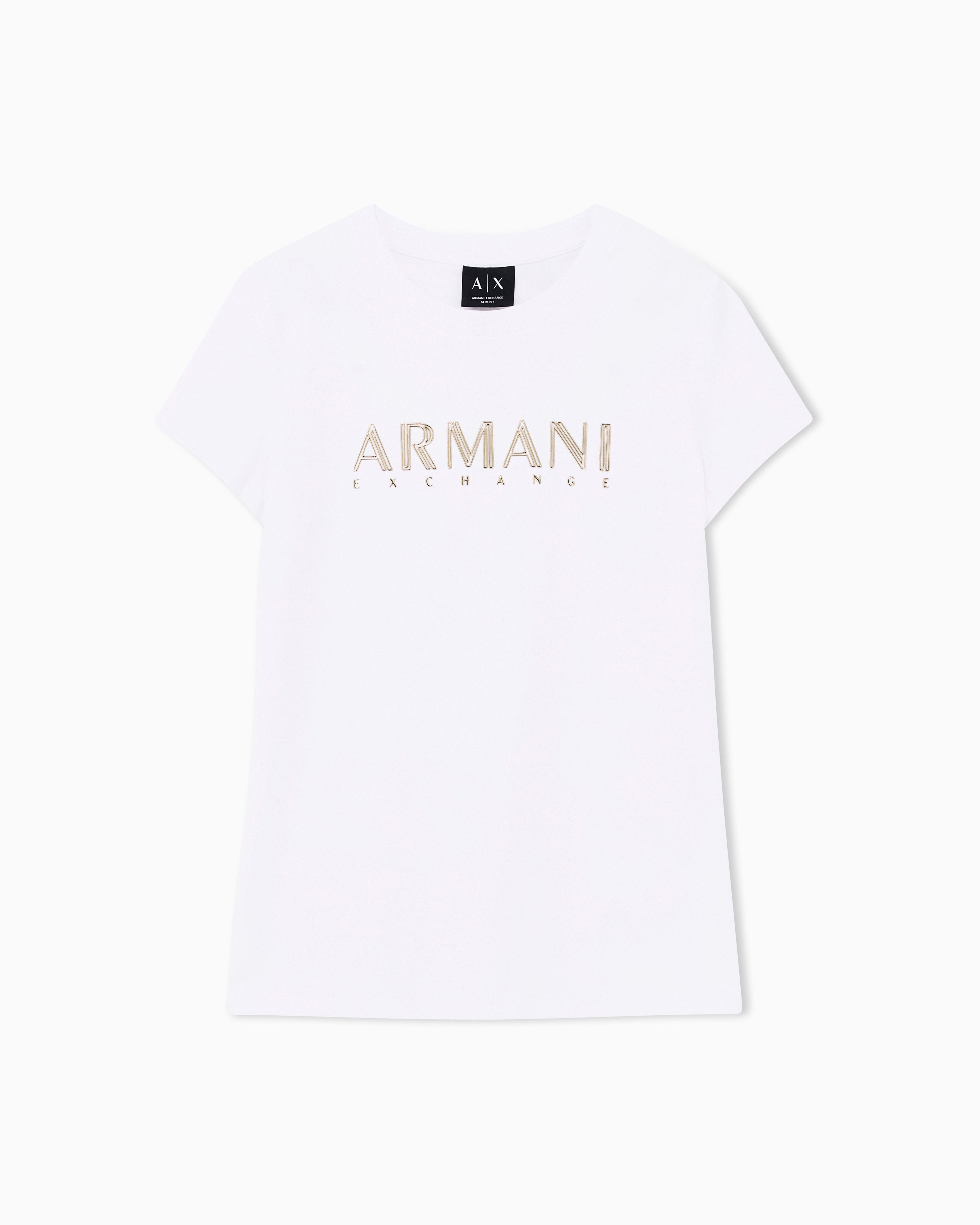 Women's White Modern Drama T-Shirt