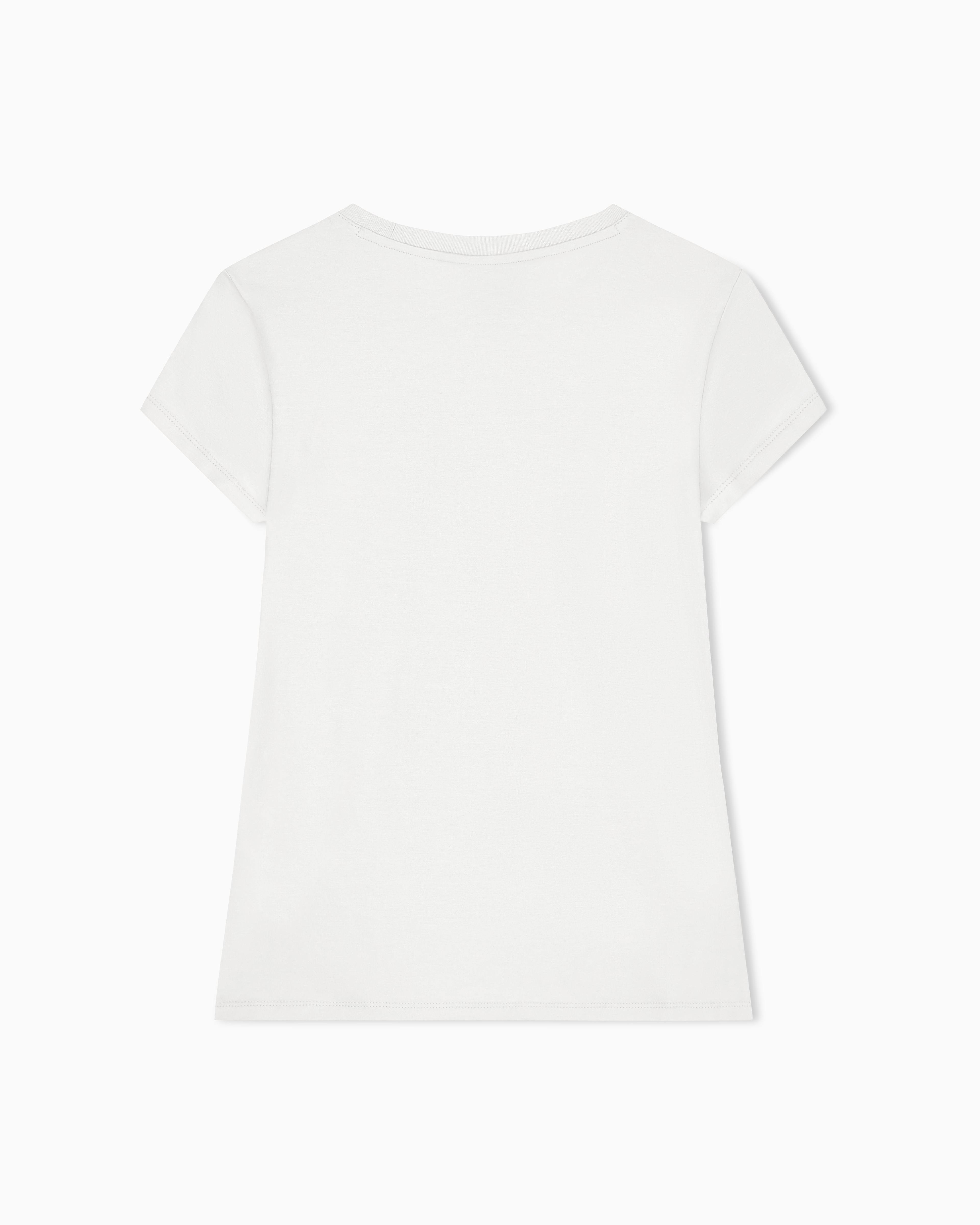 Women's Grey Modern Drama T-Shirt