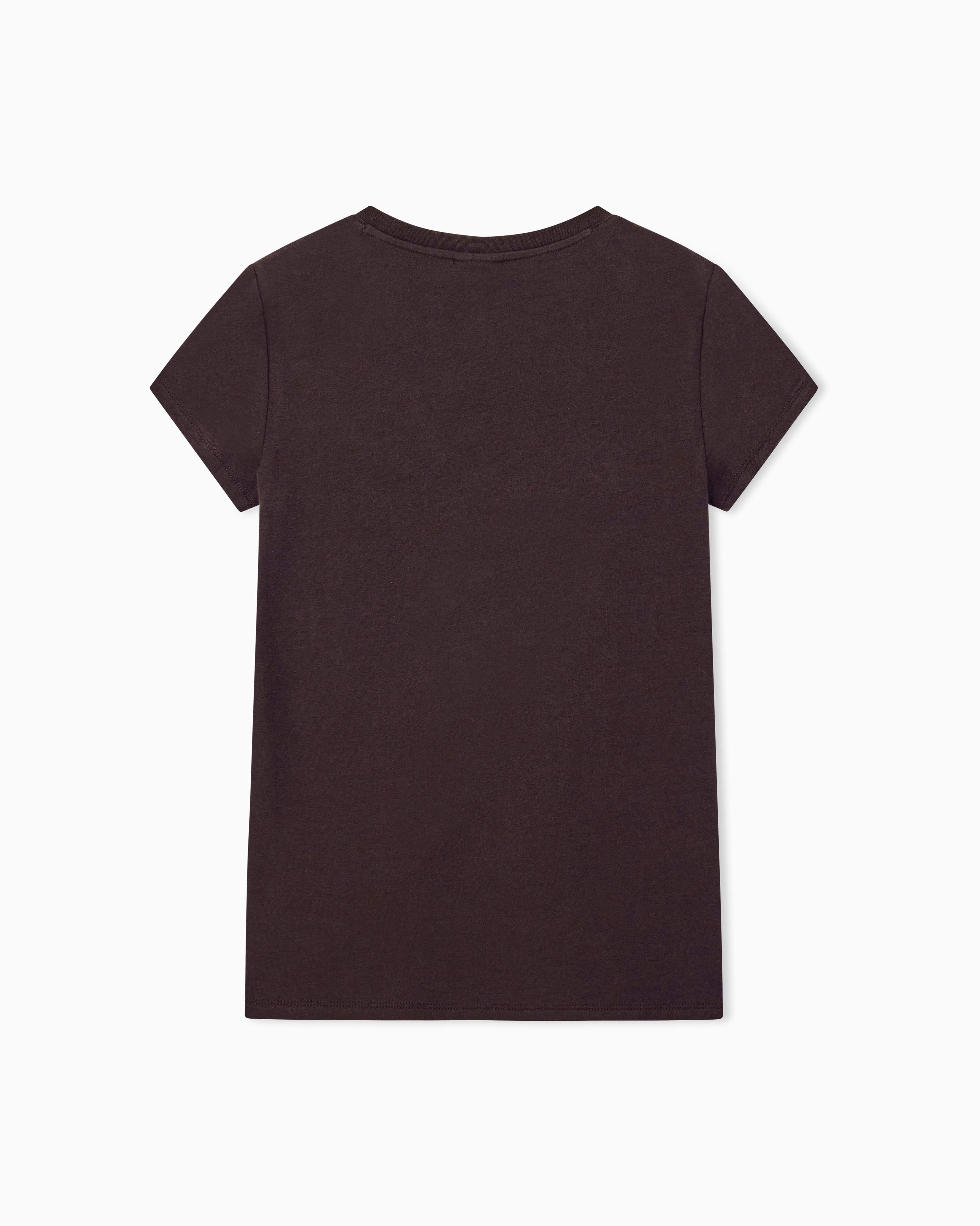 Women's Brown Modern Drama T-Shirt