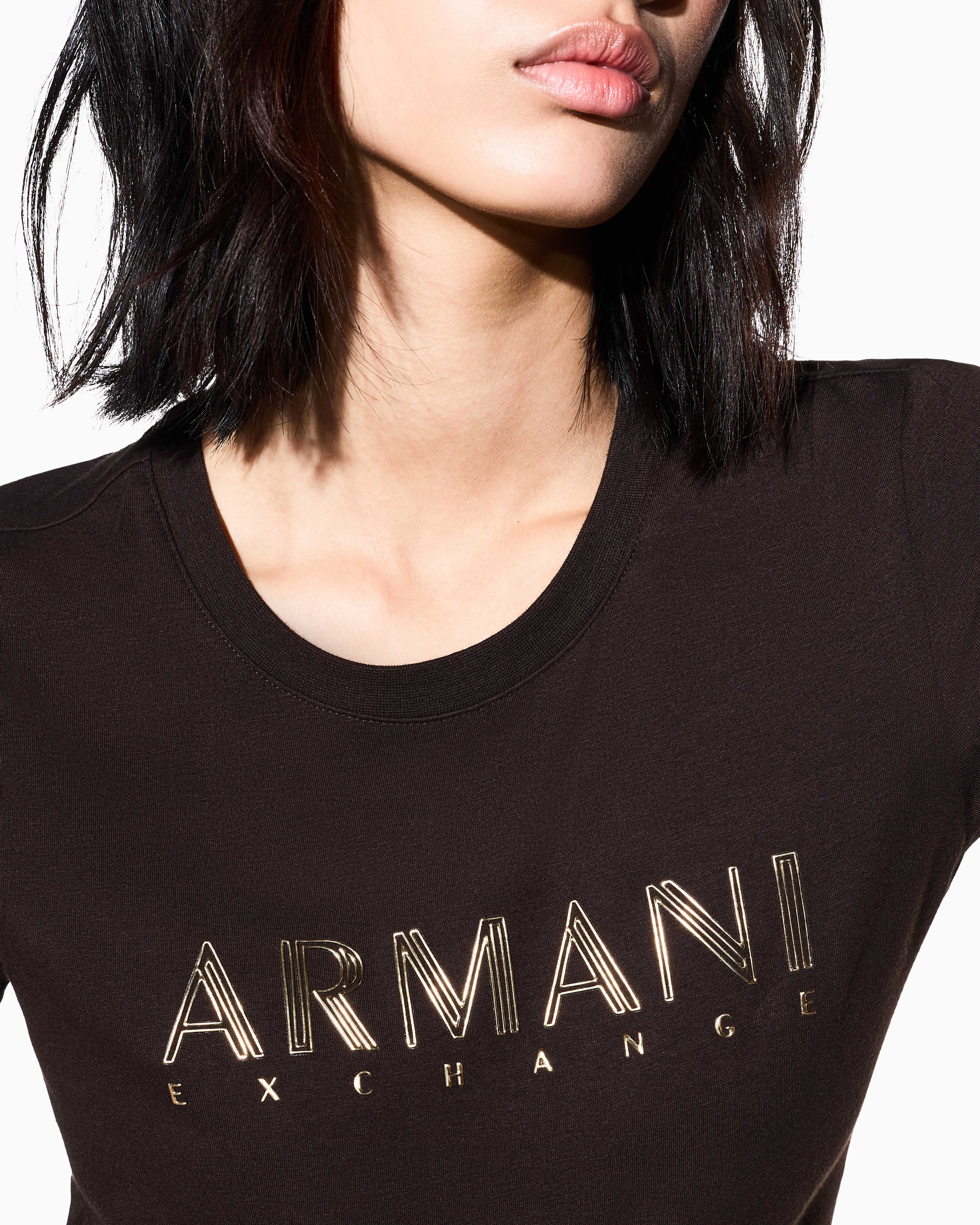 Women's Brown Modern Drama T-Shirt