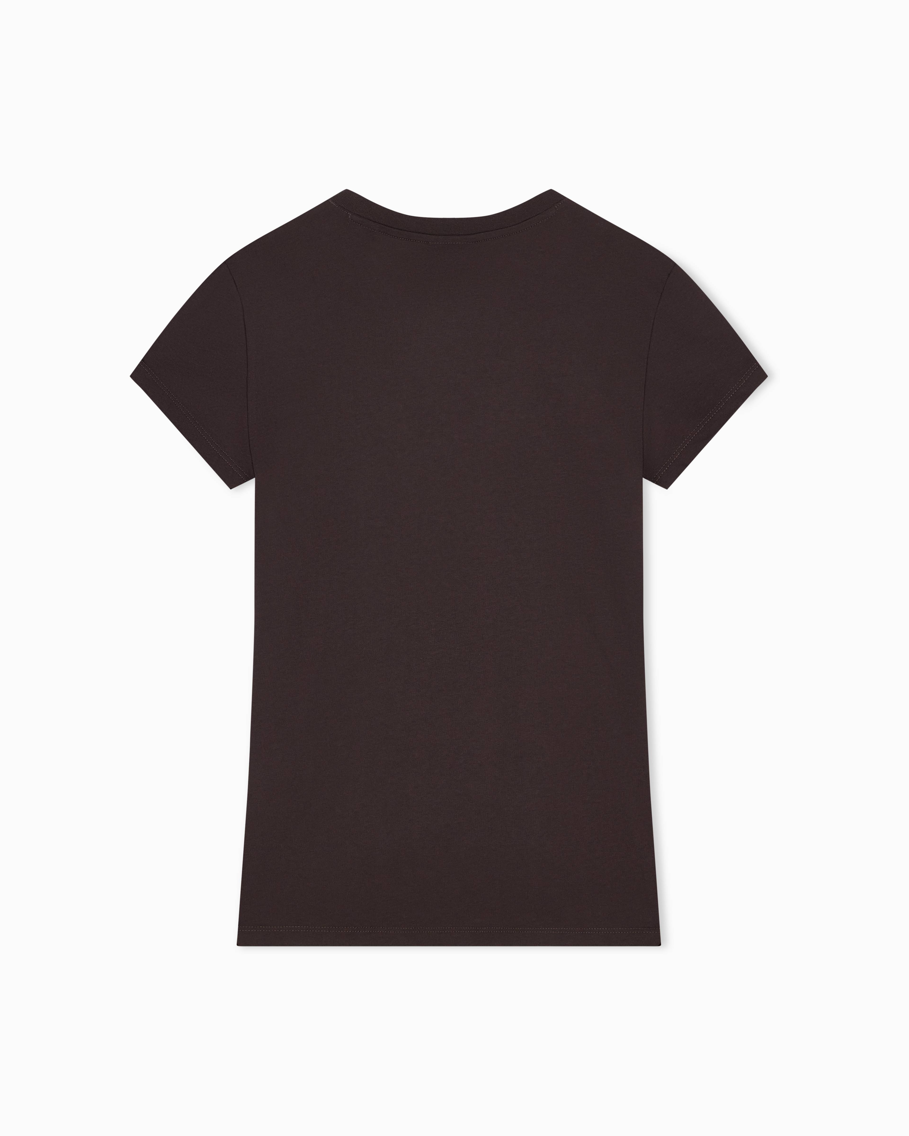 Women's Brown Modern Drama T-Shirt