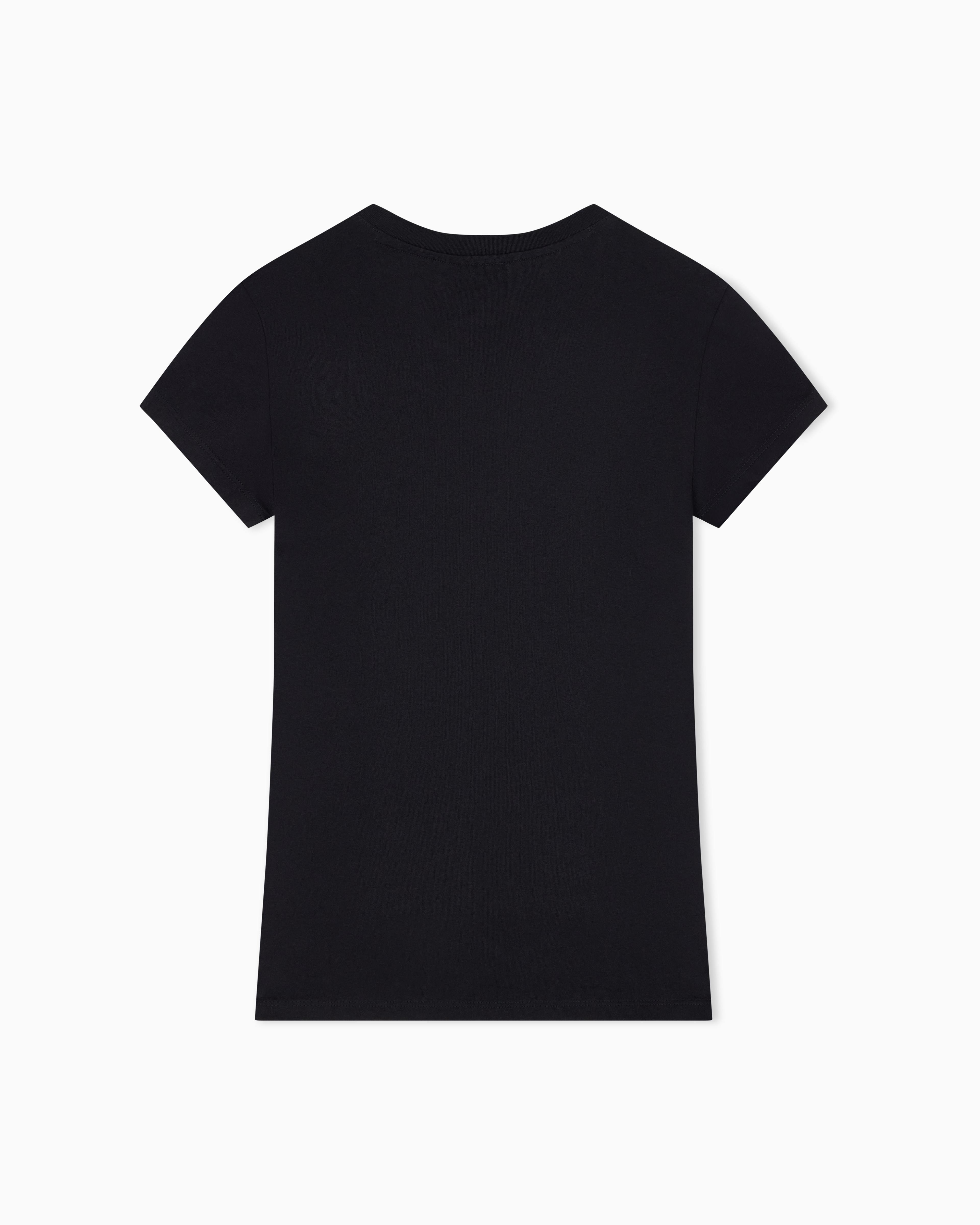 Women's Black Modern Drama T-Shirt