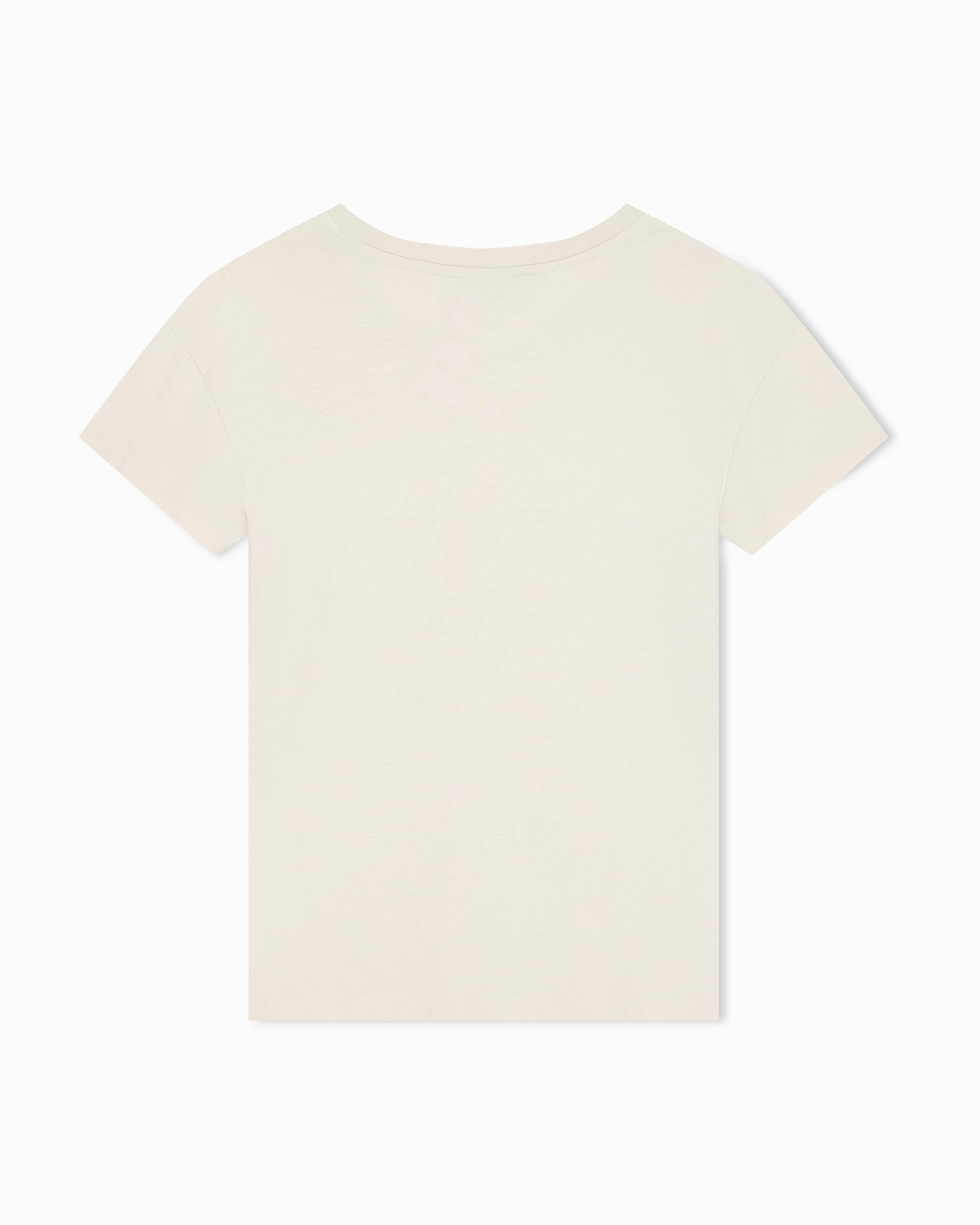 Women's Grey Modern Drama T-Shirt