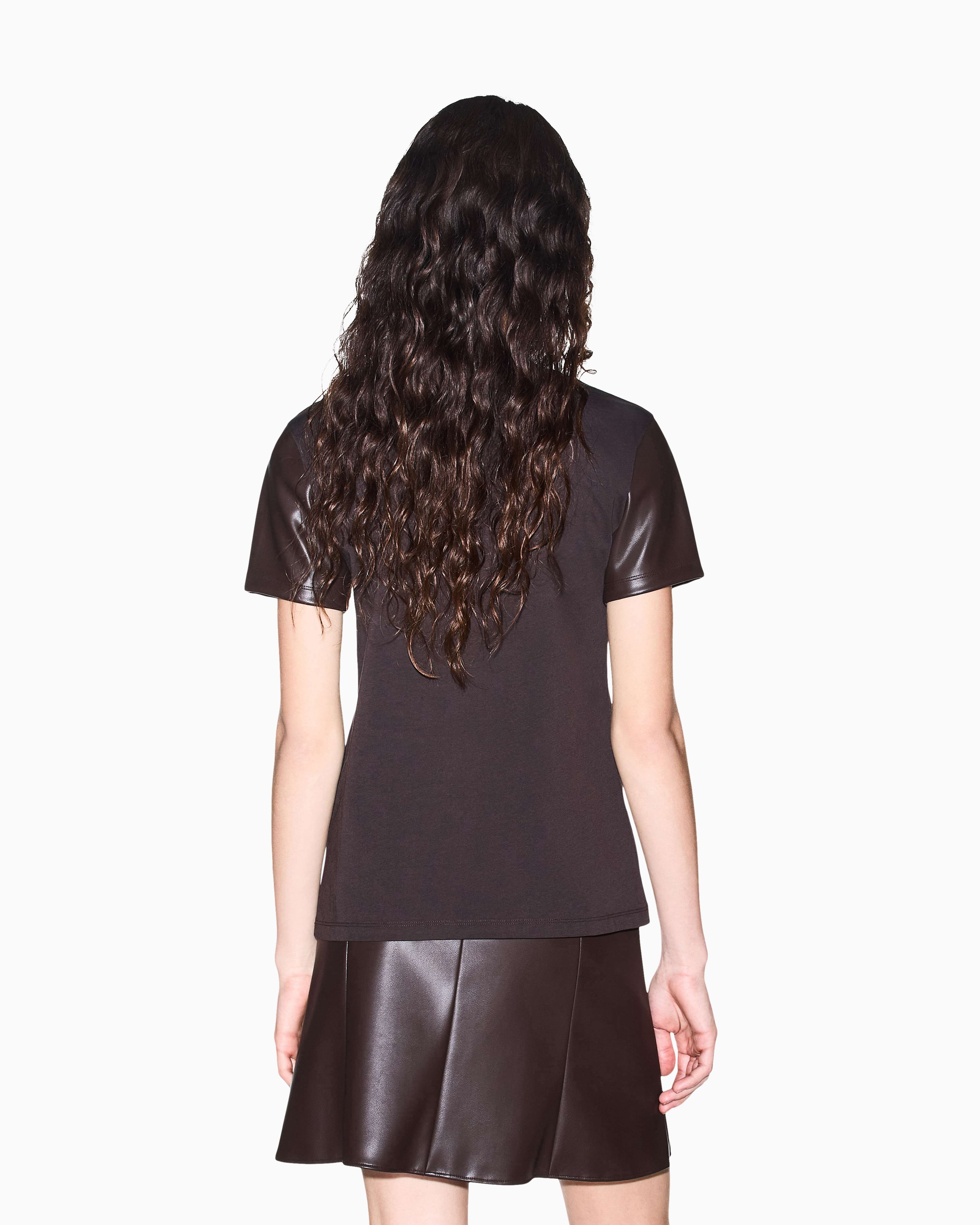 Women's Brown Modern Drama T-Shirt