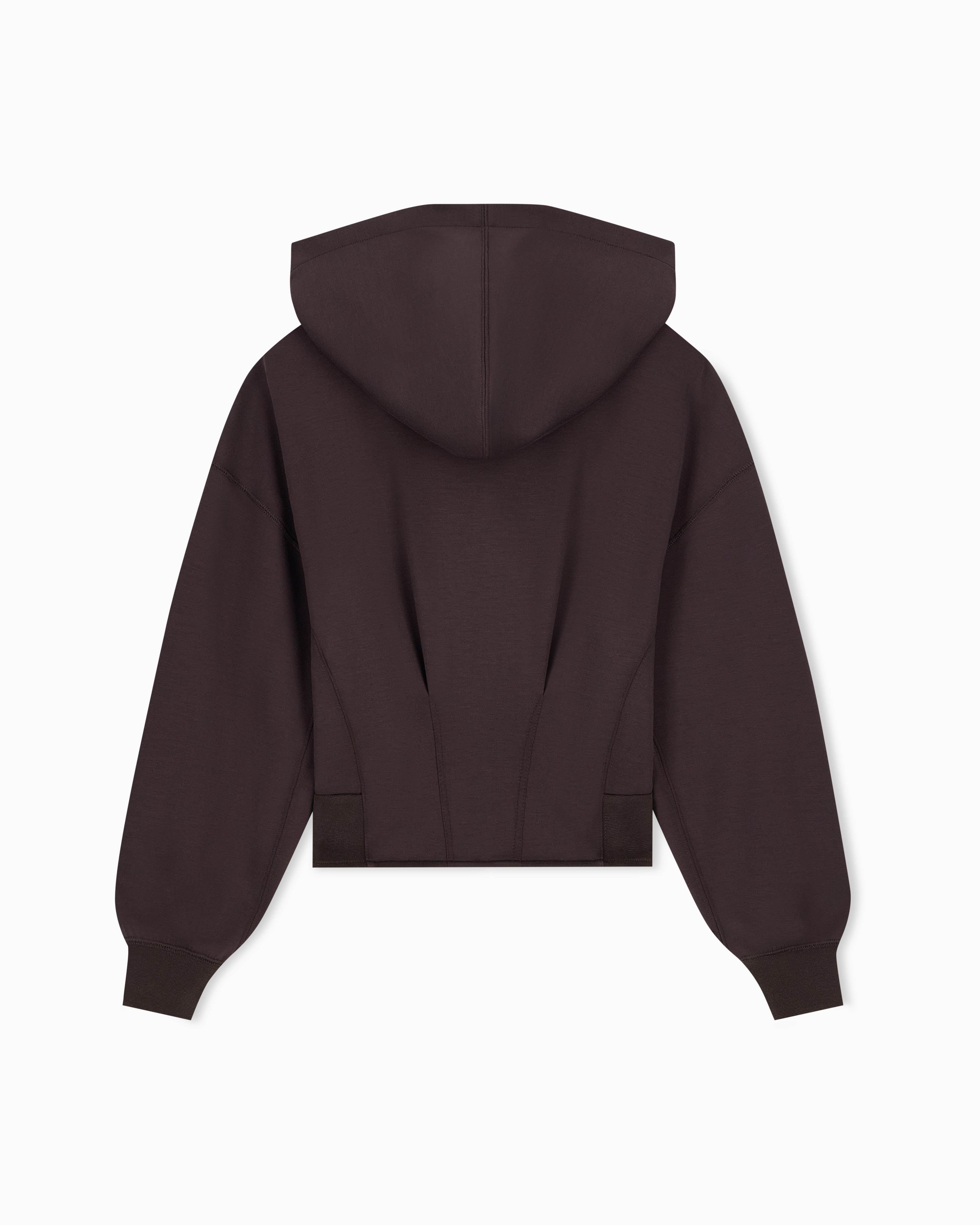 Women's Brown Modern Drama Sweatshirt
