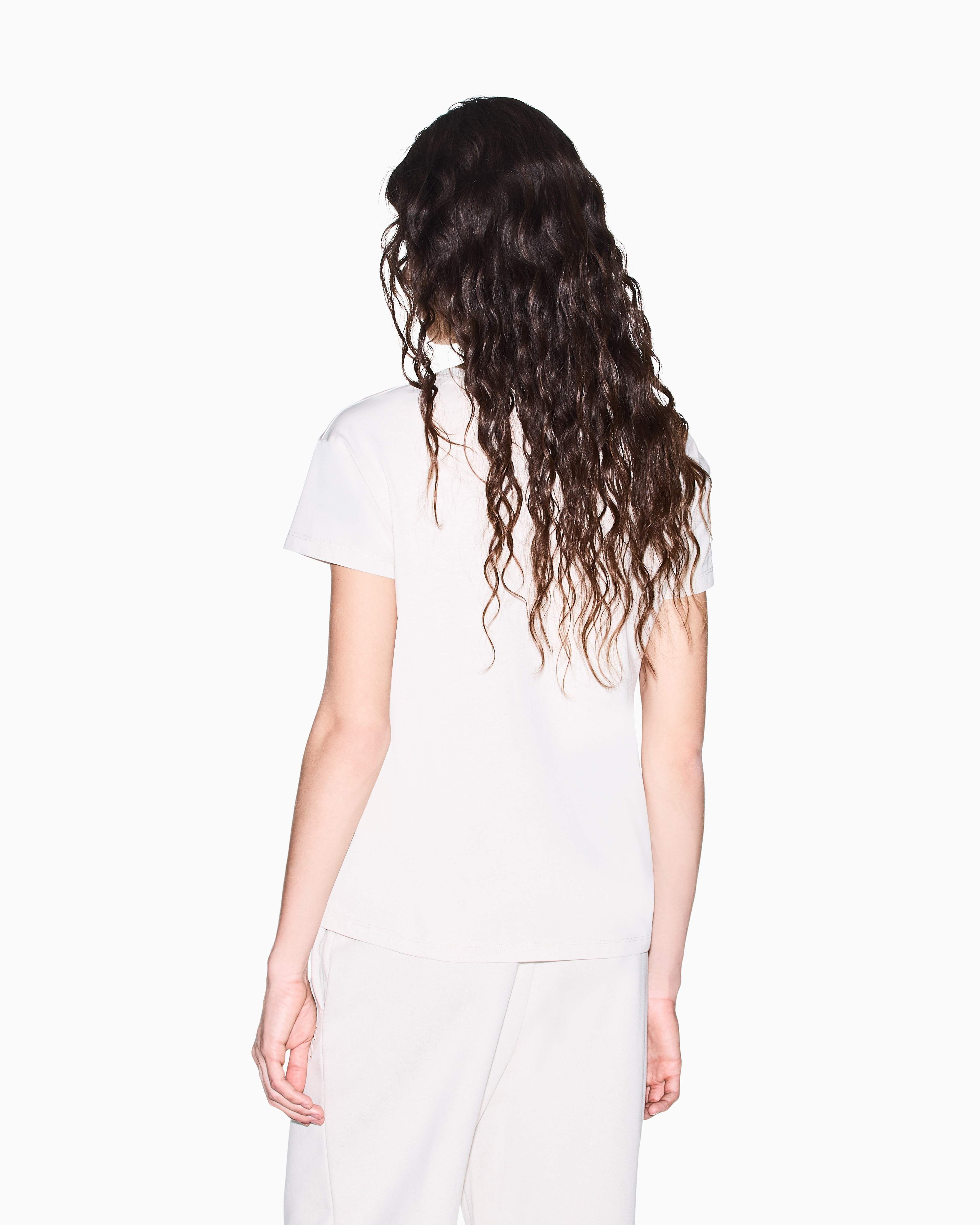 Women's Grey Modern Drama T-Shirt